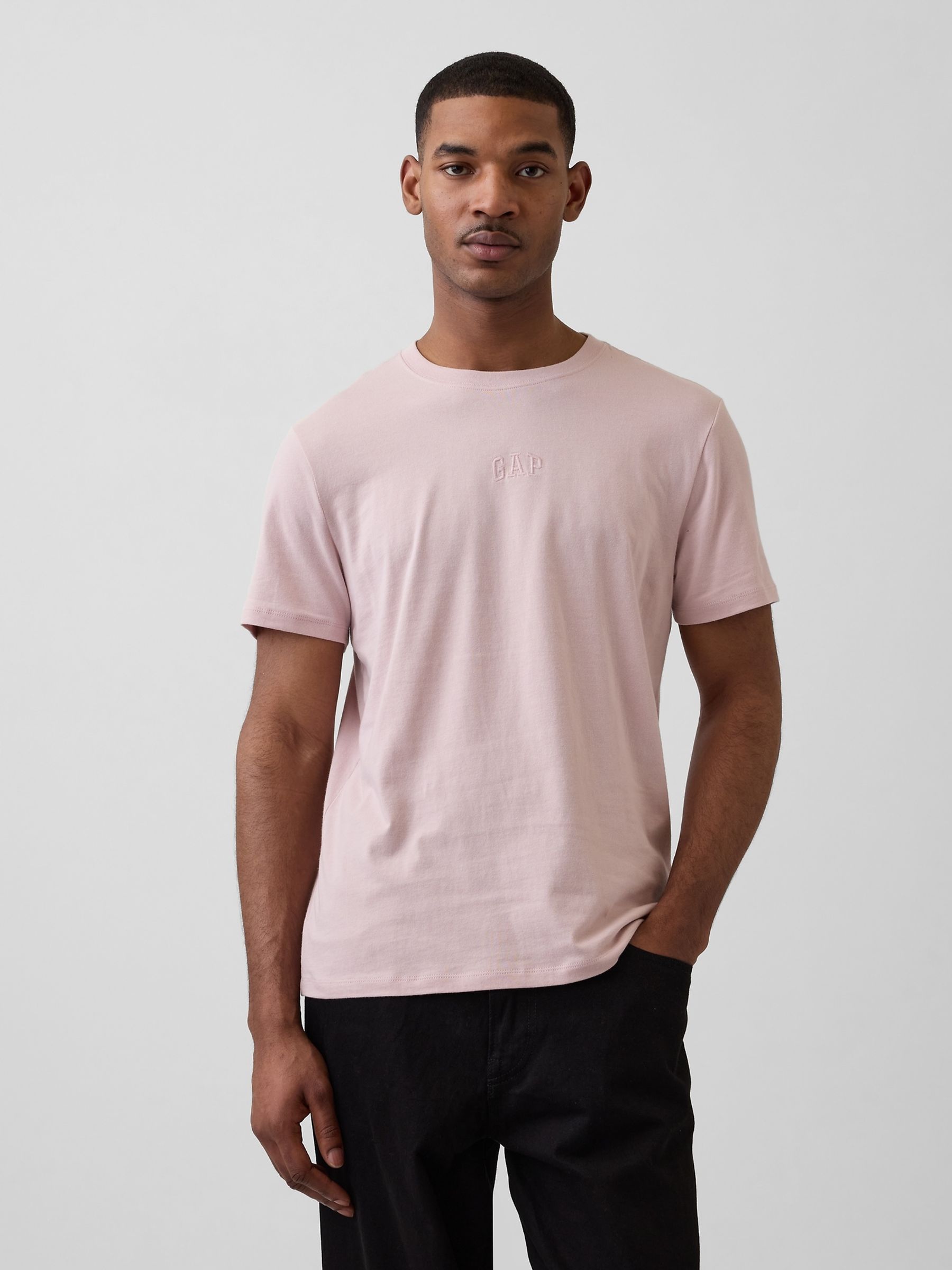 Pink Everyday Soft Mini Logo T-Shirt - Image 1 of 4 Pink Everyday Soft Mini Logo T-Shirt - Image 1 of 4
