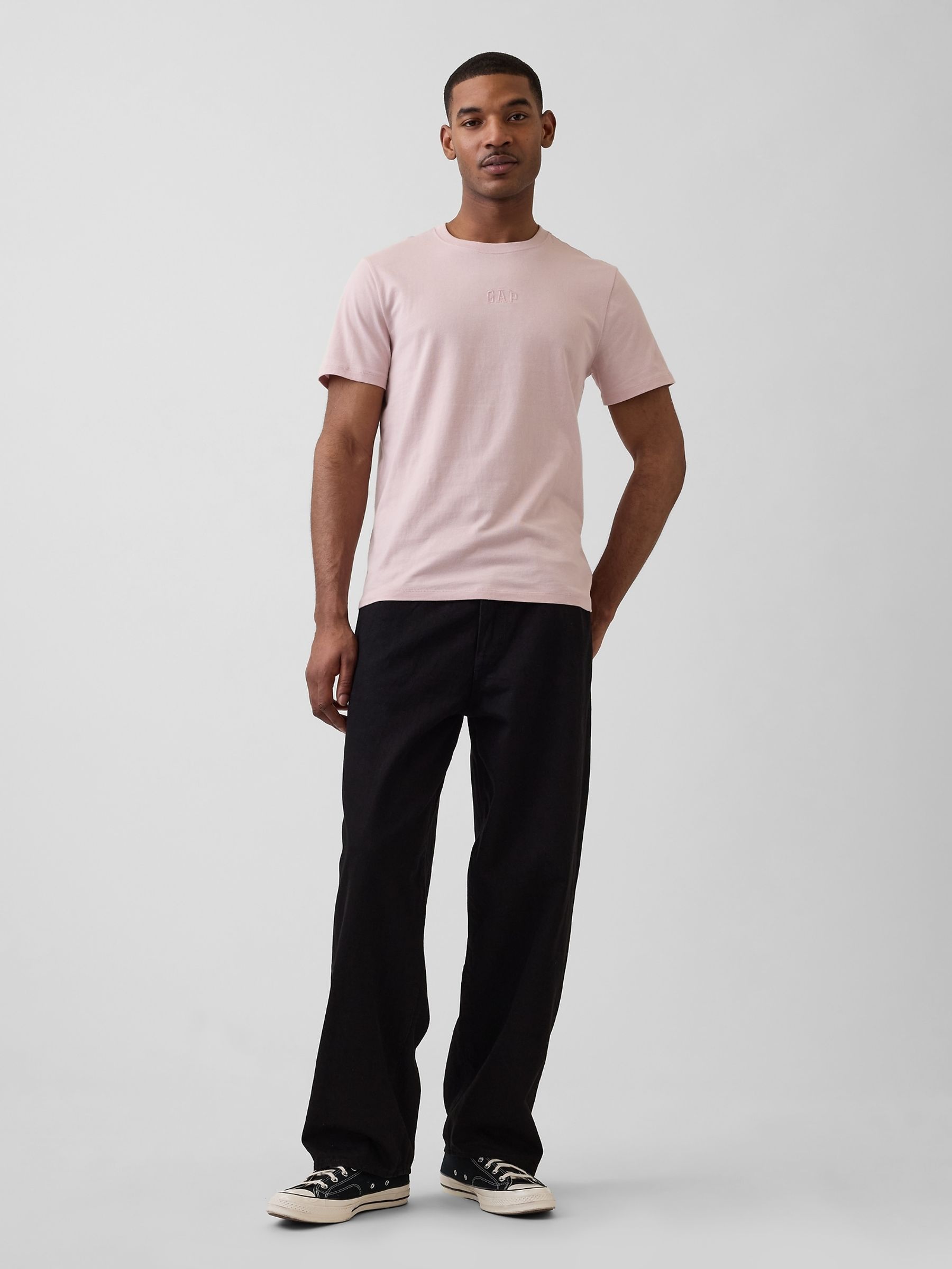 Pink Everyday Soft Mini Logo T-Shirt - Image 3 of 4