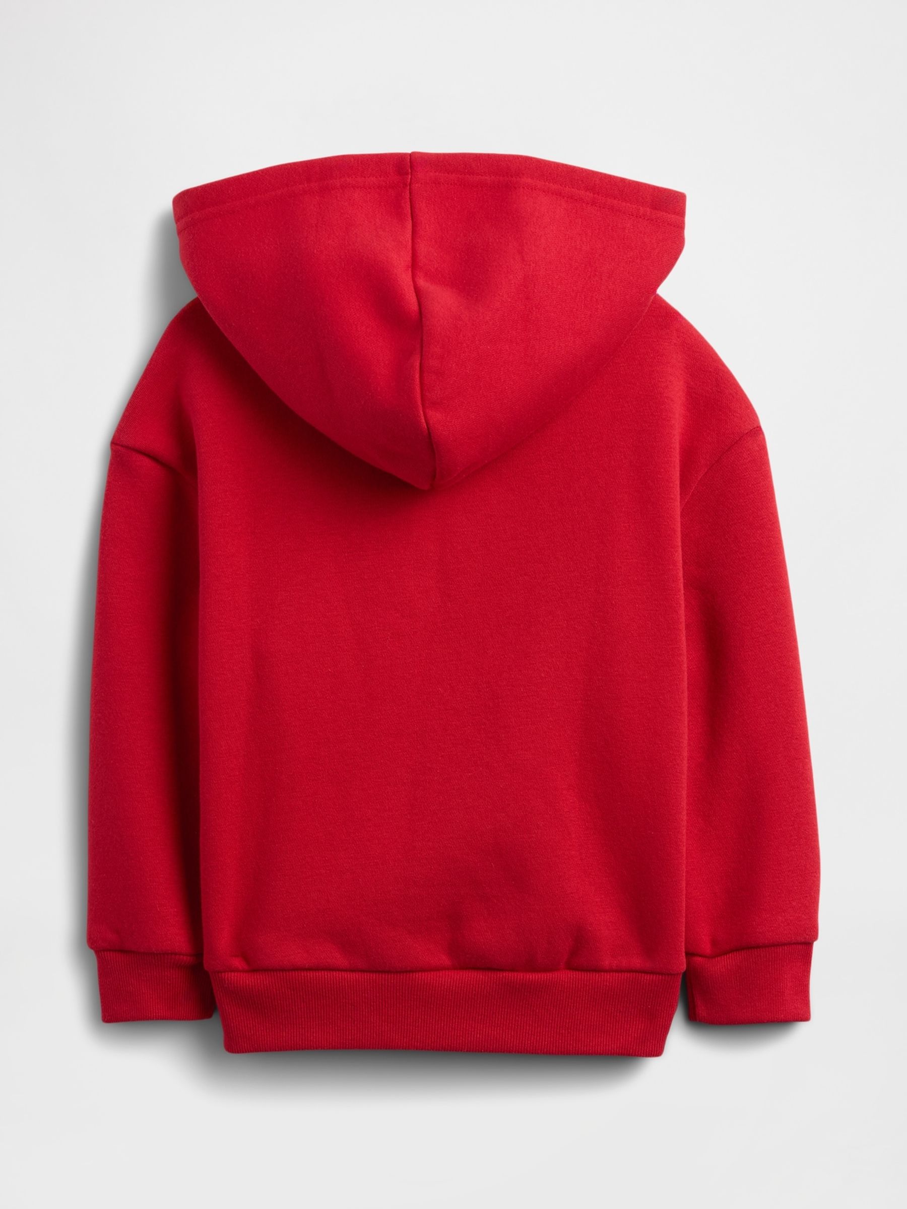 Red Disney Mickey Mouse Relaxed Logo Hoodie - Image 3 of 4
