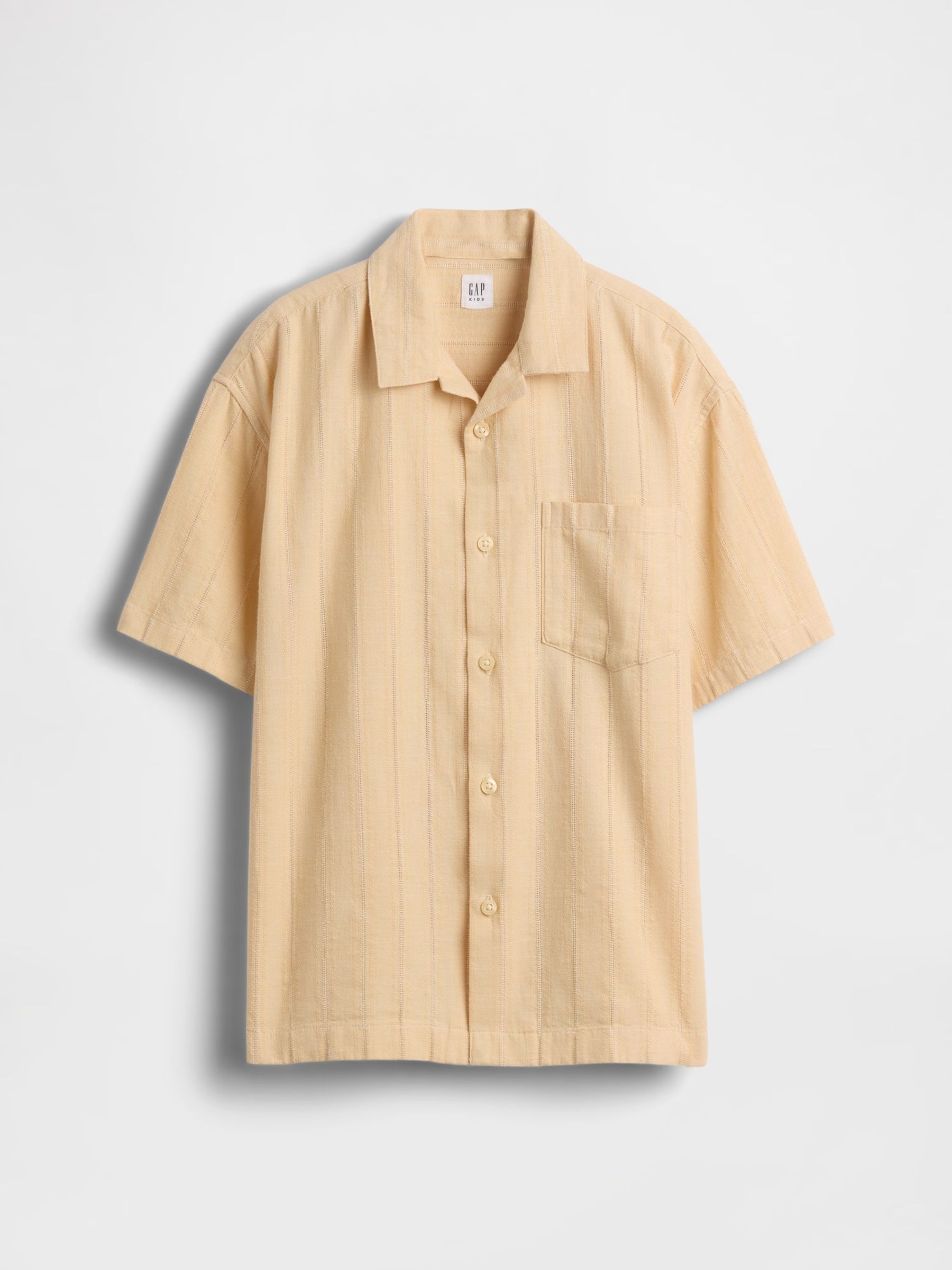 Yellow Relaxed Holiday Shirt - Image 2 of 3