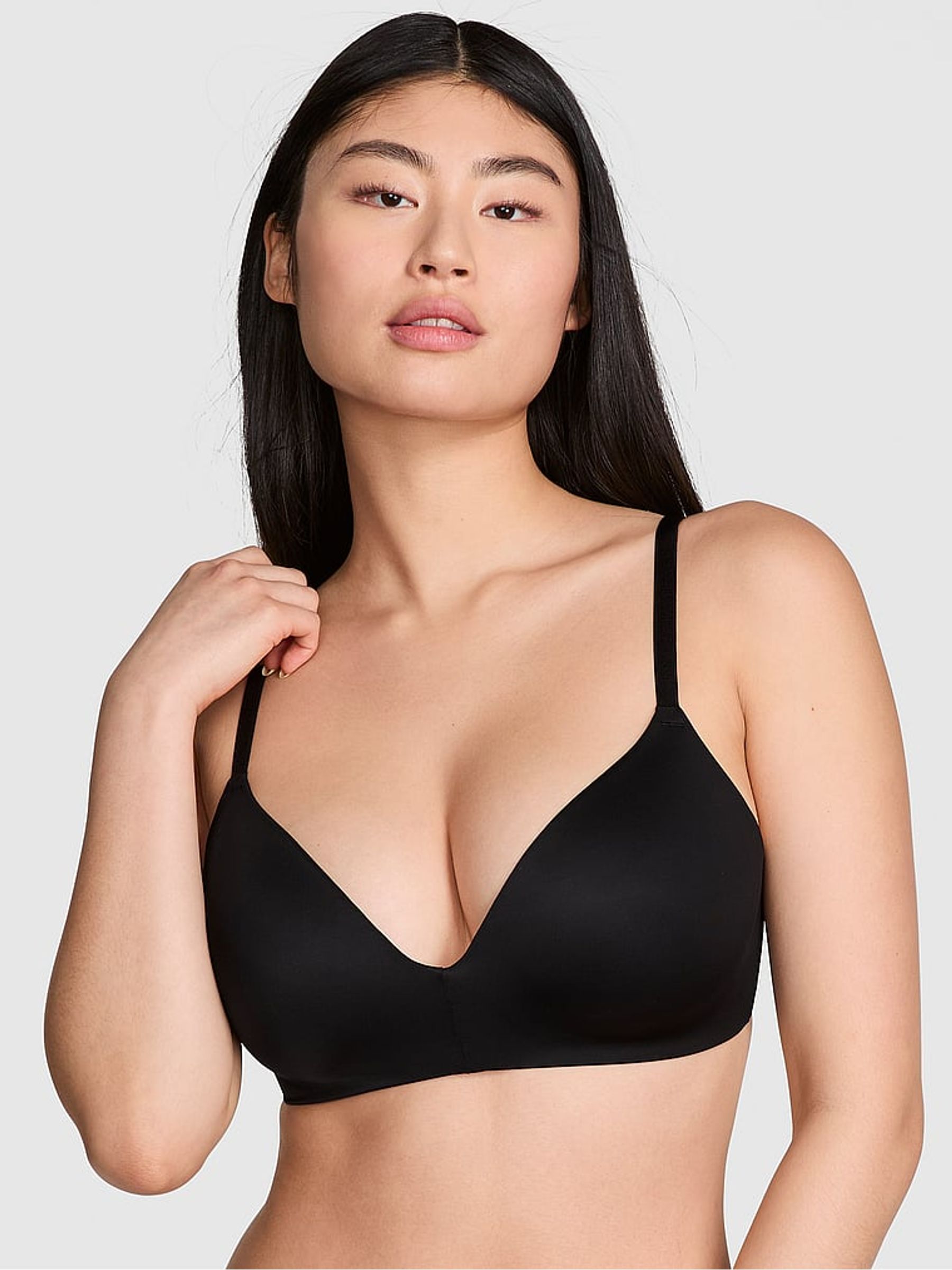 Black Non Wired Lightly Lined Bra - Image 1 of 2