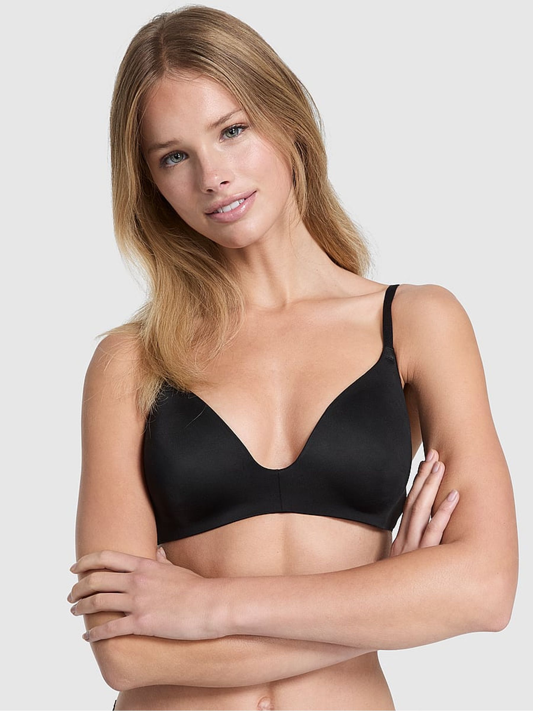 Black Non Wired Push Up Bra - Image 1 of 2