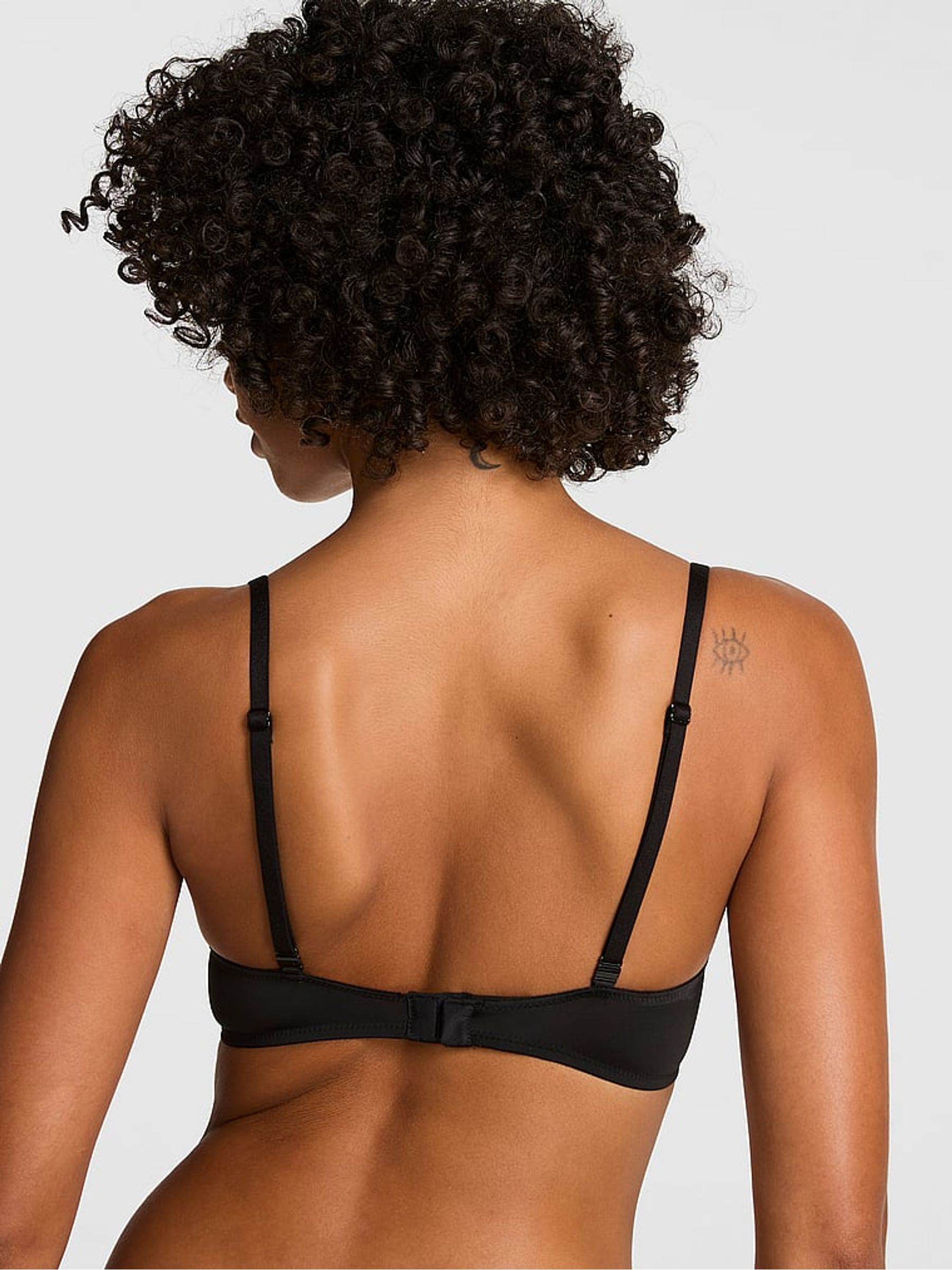 Black Lightly Lined Bra - Image 2 of 2