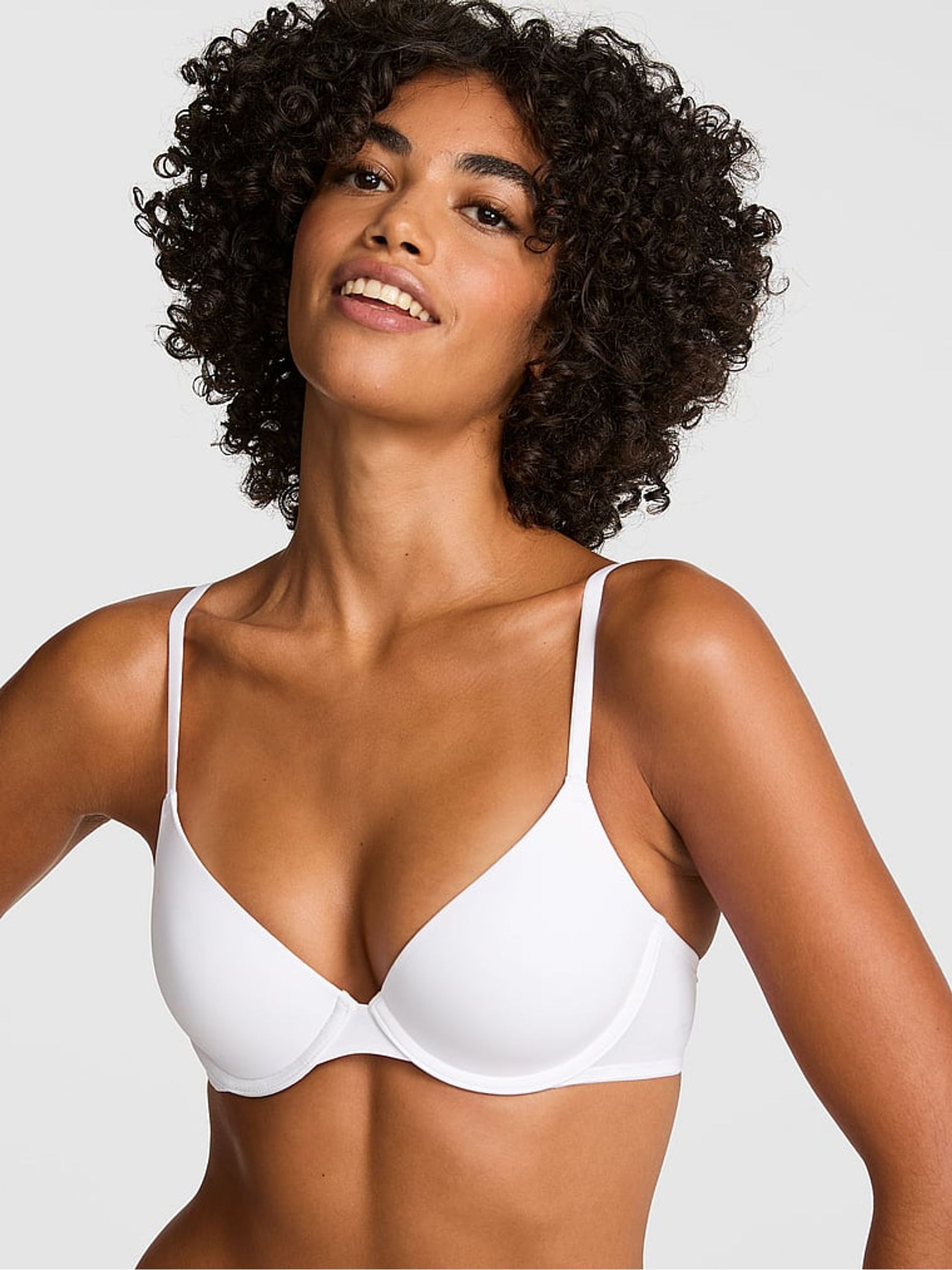 White Lightly Lined Bra - Image 1 of 2