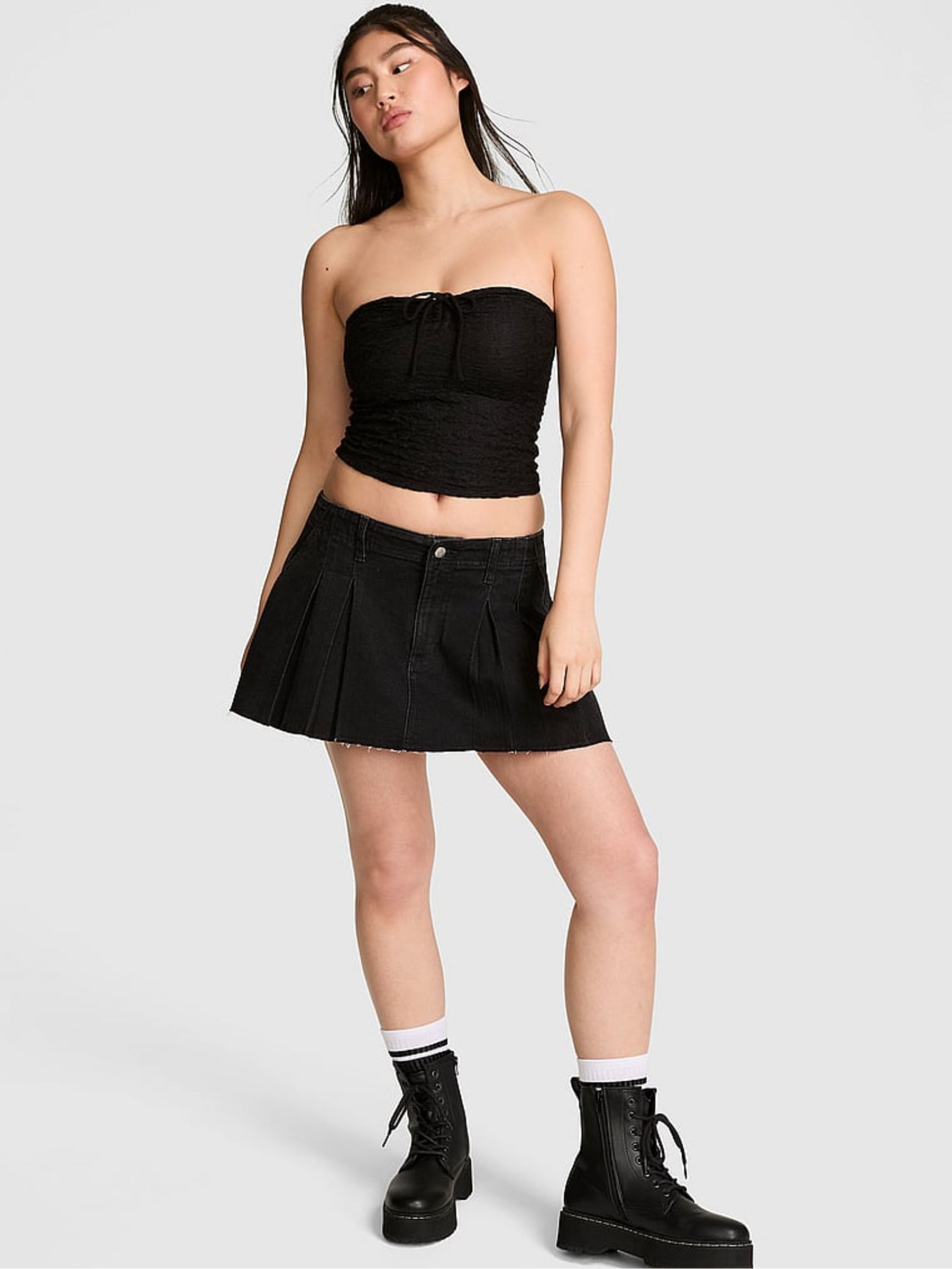 Black Lace Tube Top - Image 1 of 2