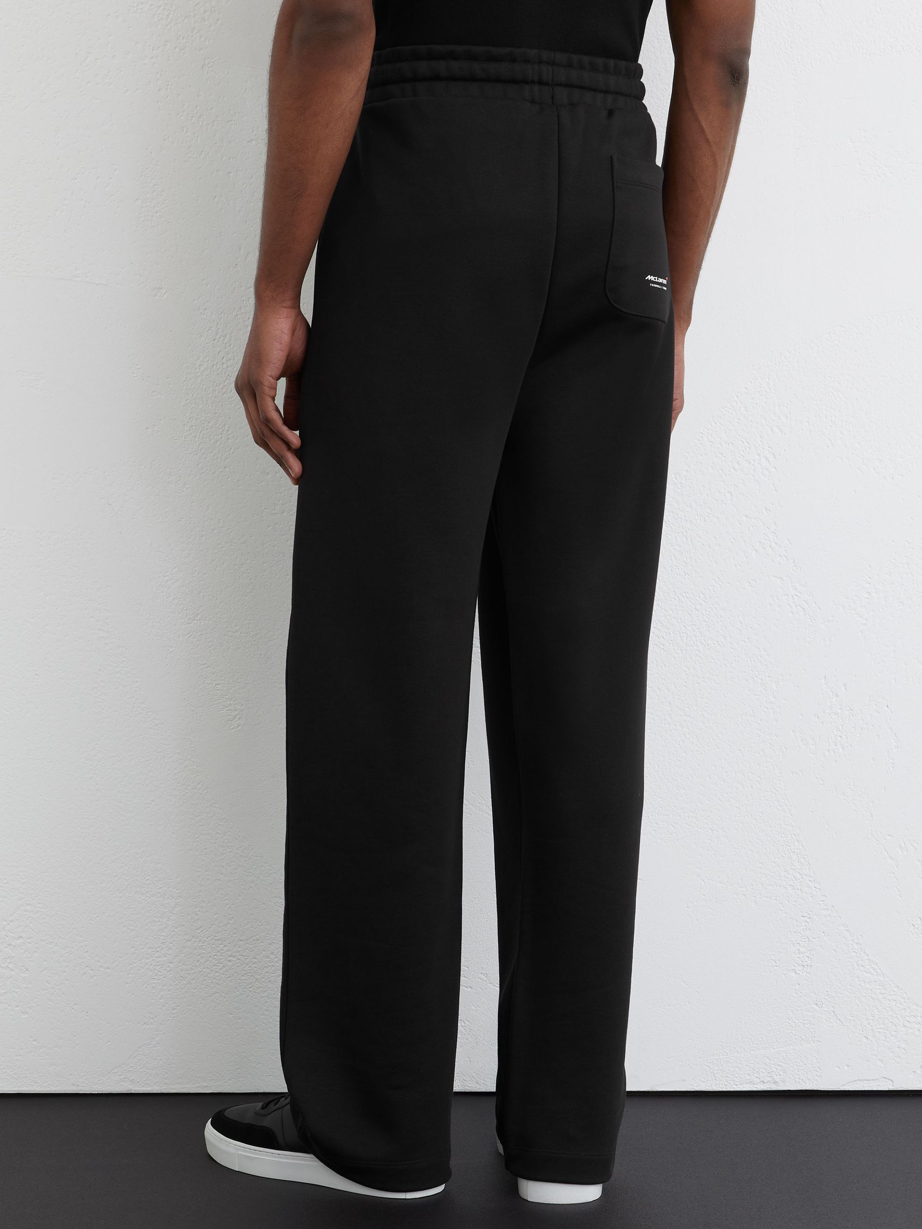 McLaren Racing Motif Drawstring Joggers in Washed Black - image 5