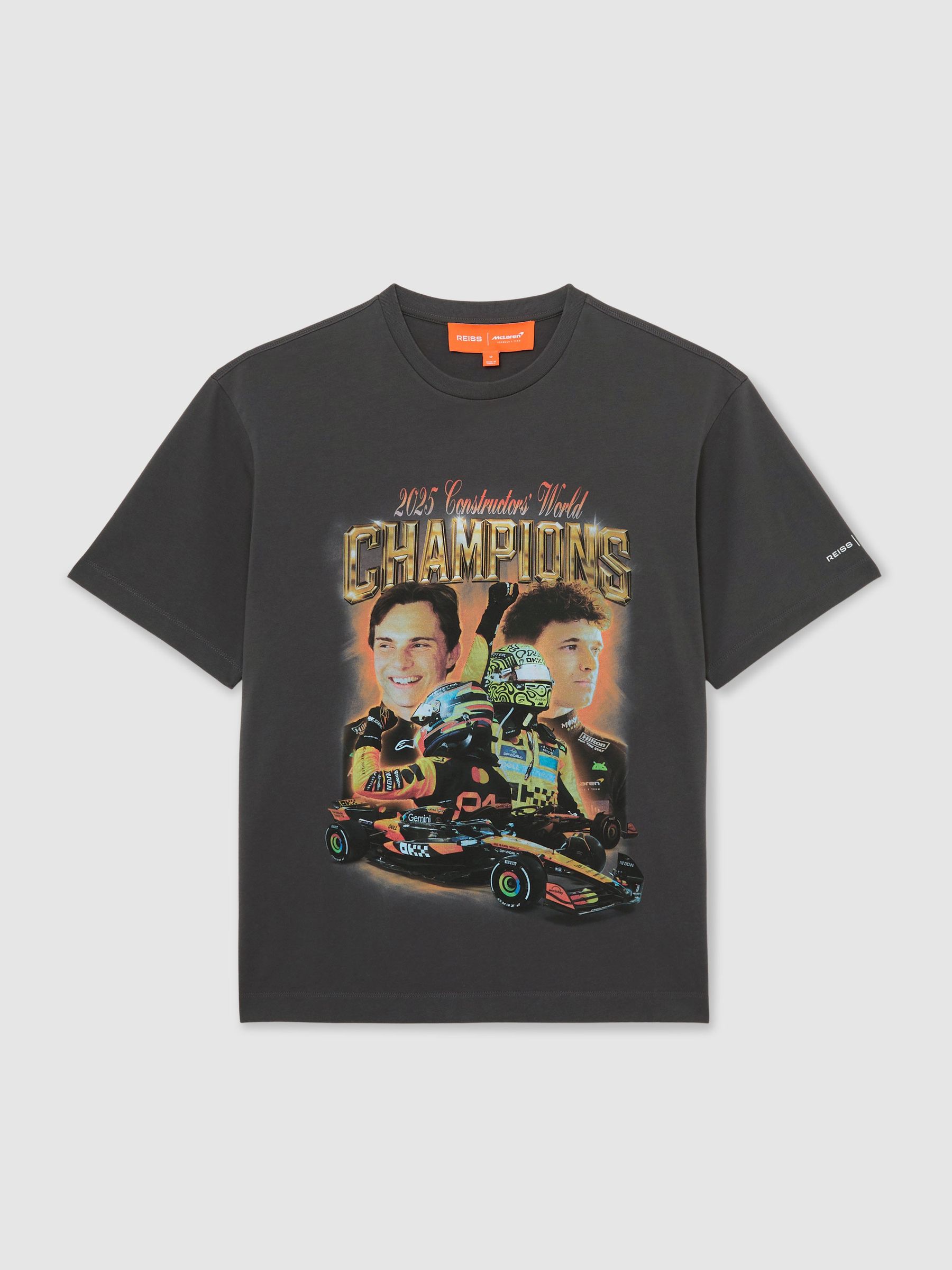 McLaren F1 Team Championship T-Shirt in Washed Black - image 1
