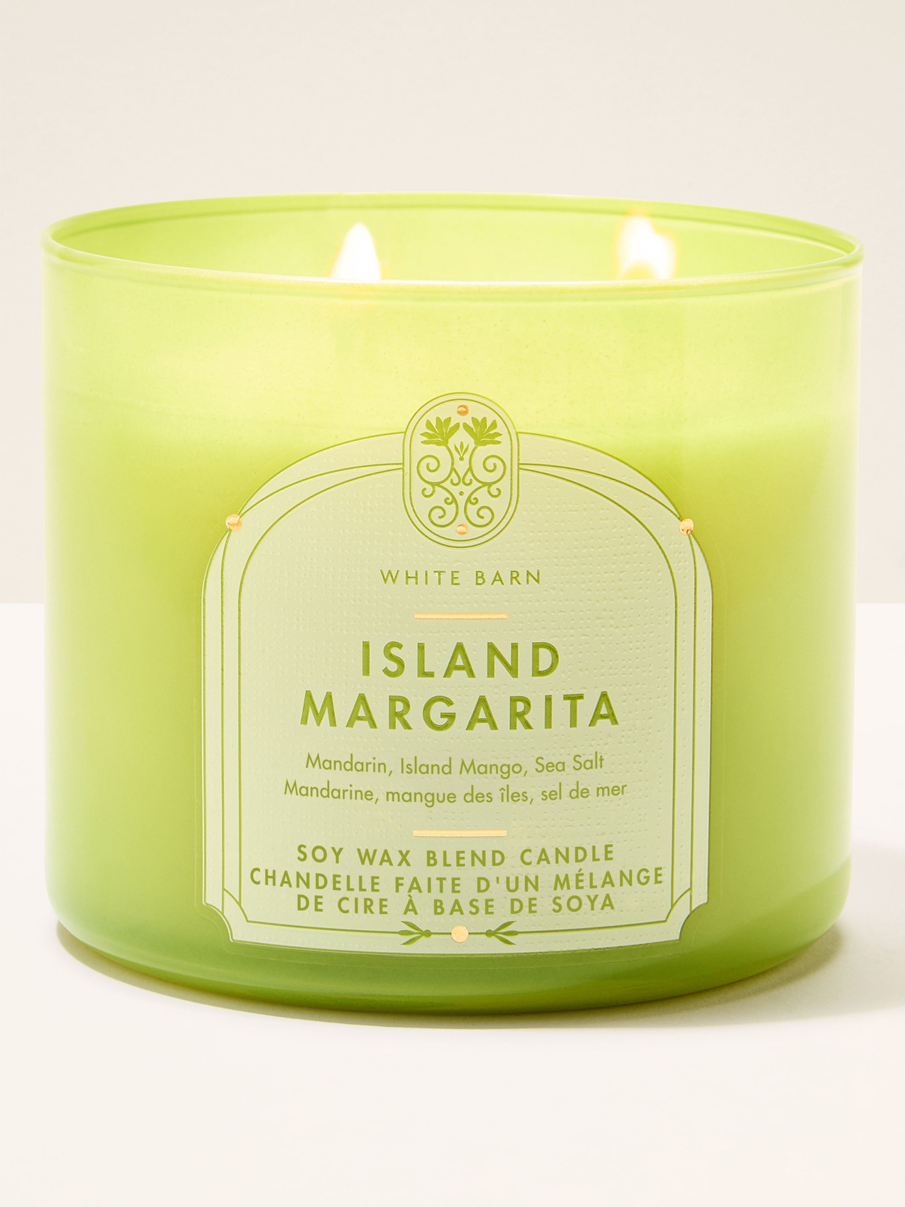 Island Margarita Candle 411g 3 Wick - Image 1 of 2