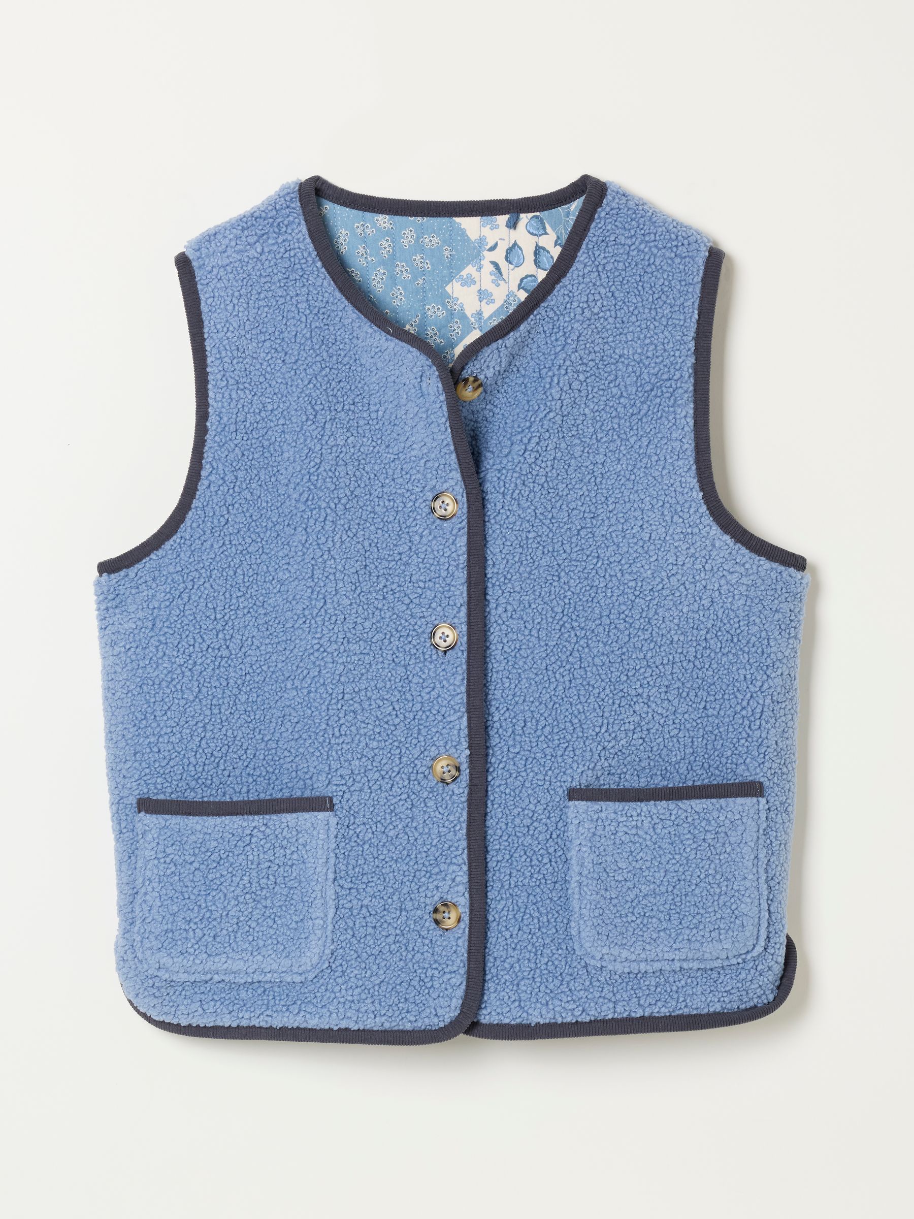 SLY ASYMMETRY PATCHWORK LACE GILET Asymmetrical gilet SLY