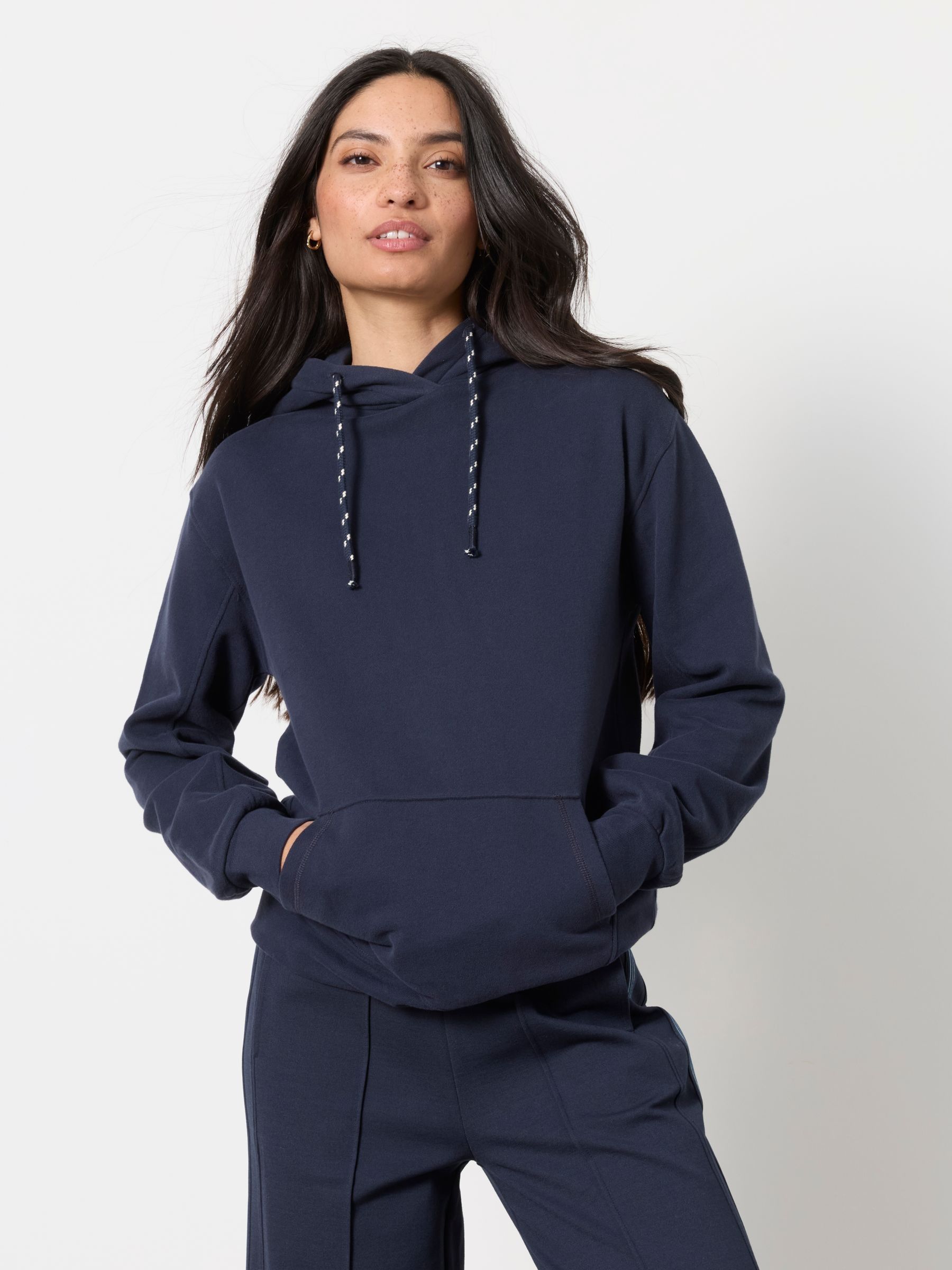 Freya Navy Overhead Hoodie - Image 1 of 5