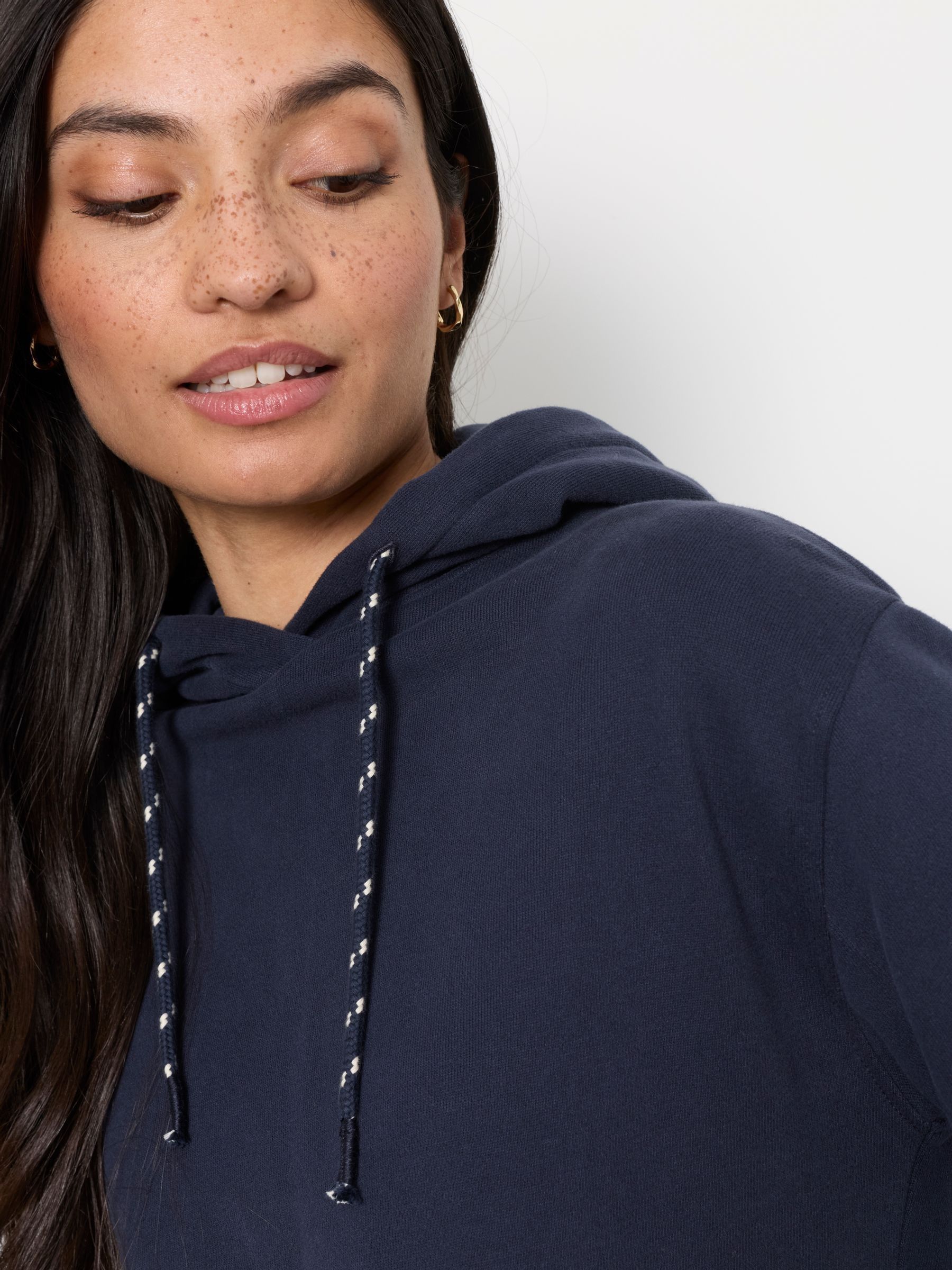 Freya Navy Overhead Hoodie - Image 3 of 5