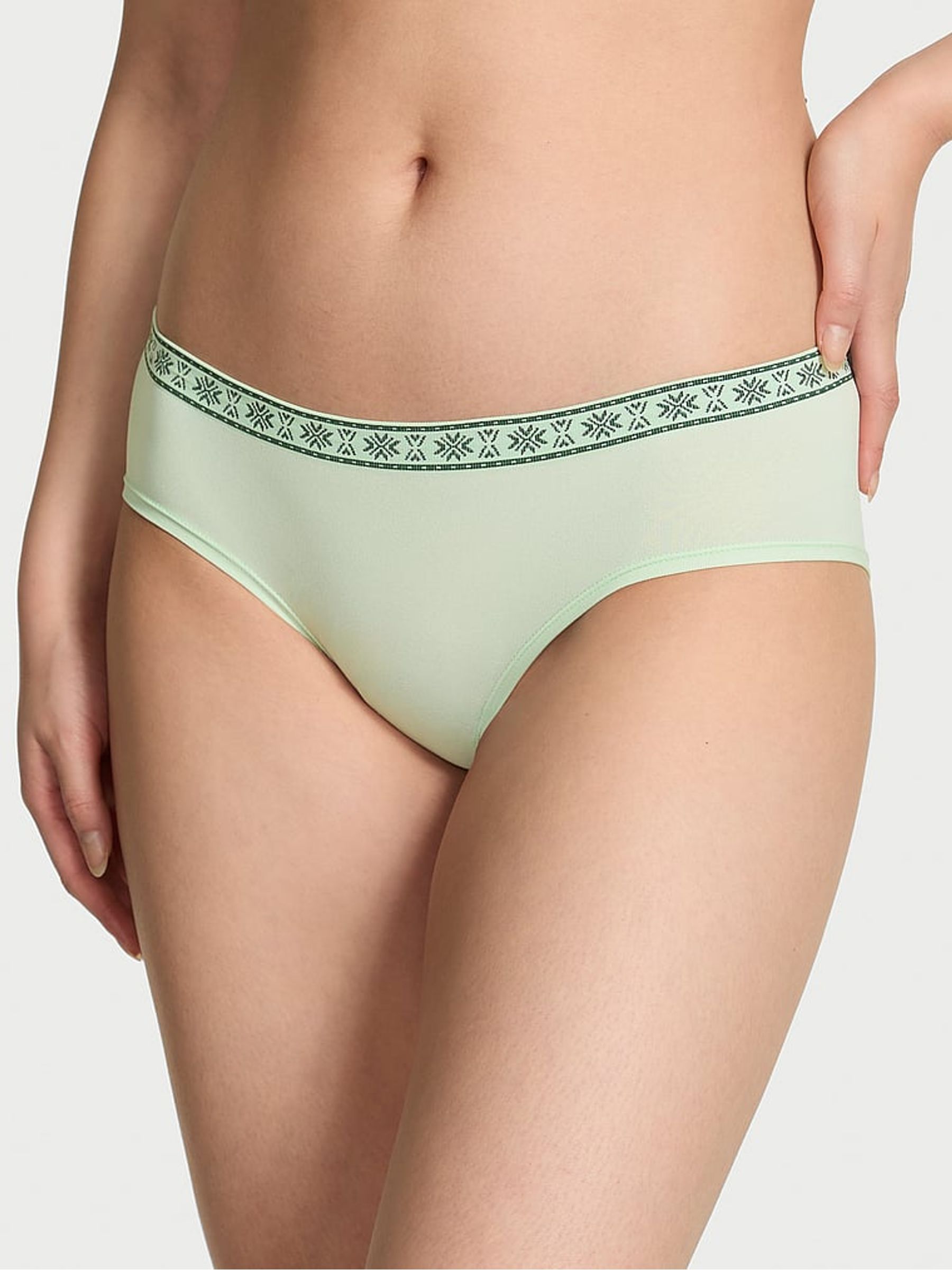 Mint Green Hipster Seamless Knickers - Image 1 of 2
