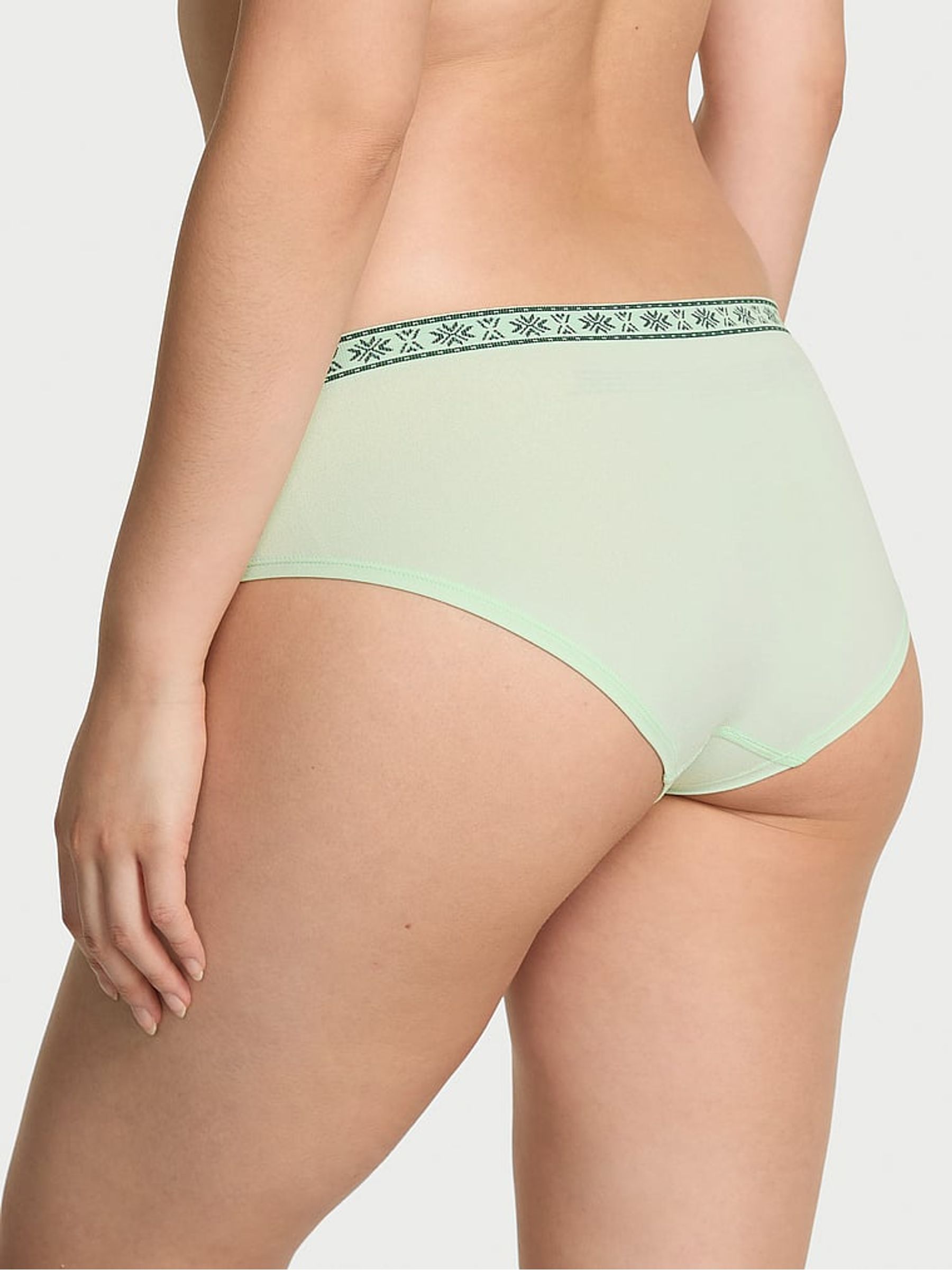 Mint Green Hipster Seamless Knickers - Image 2 of 2