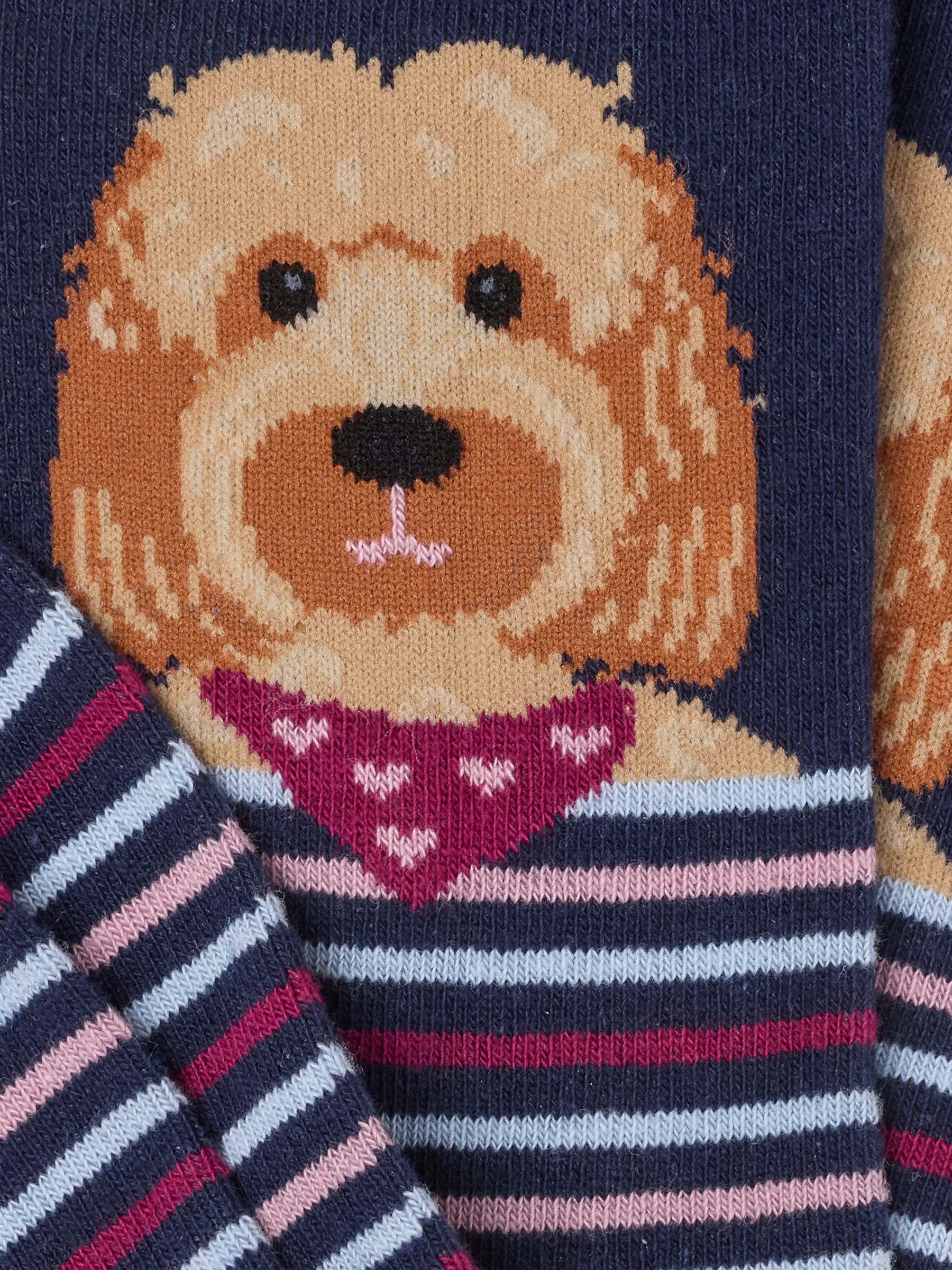Navy Cockapoo Socks - Image 2 of 2