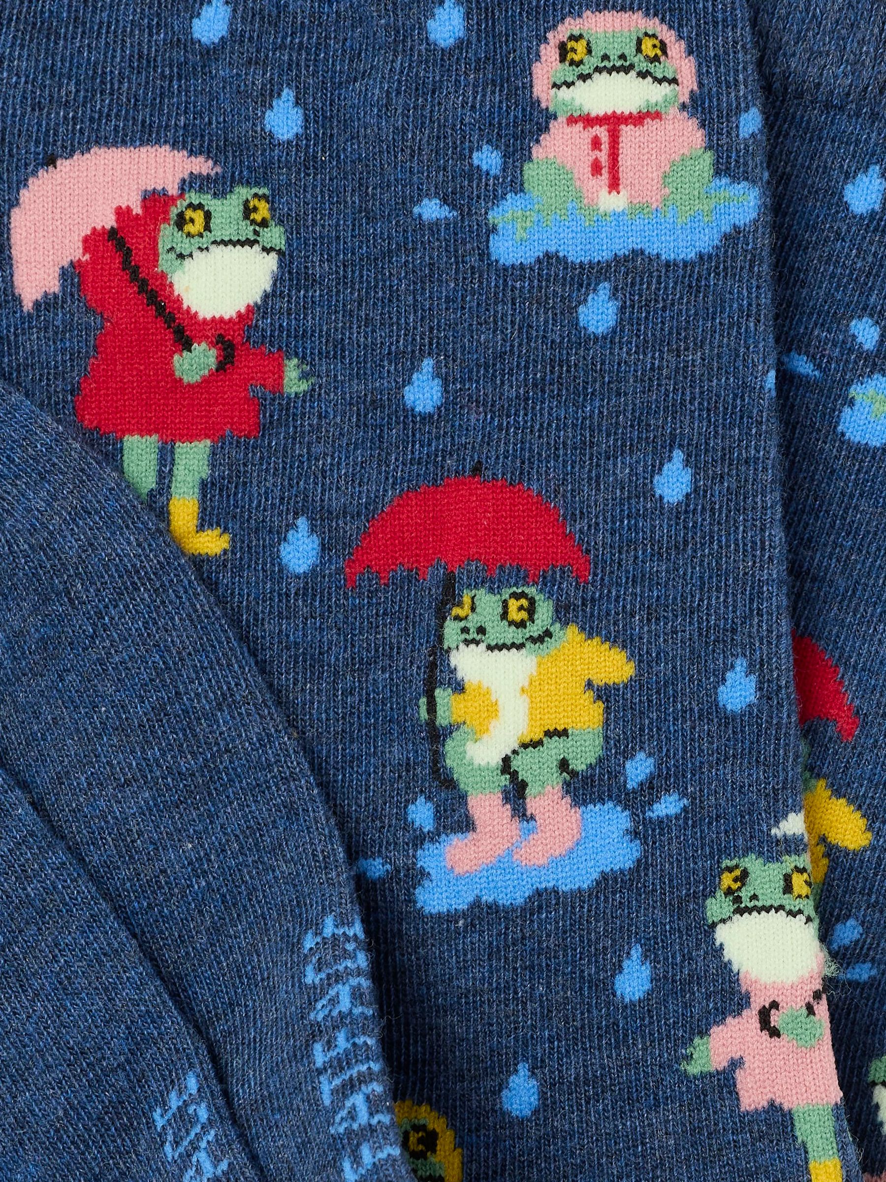 Navy Frog Socks - Image 2 of 2
