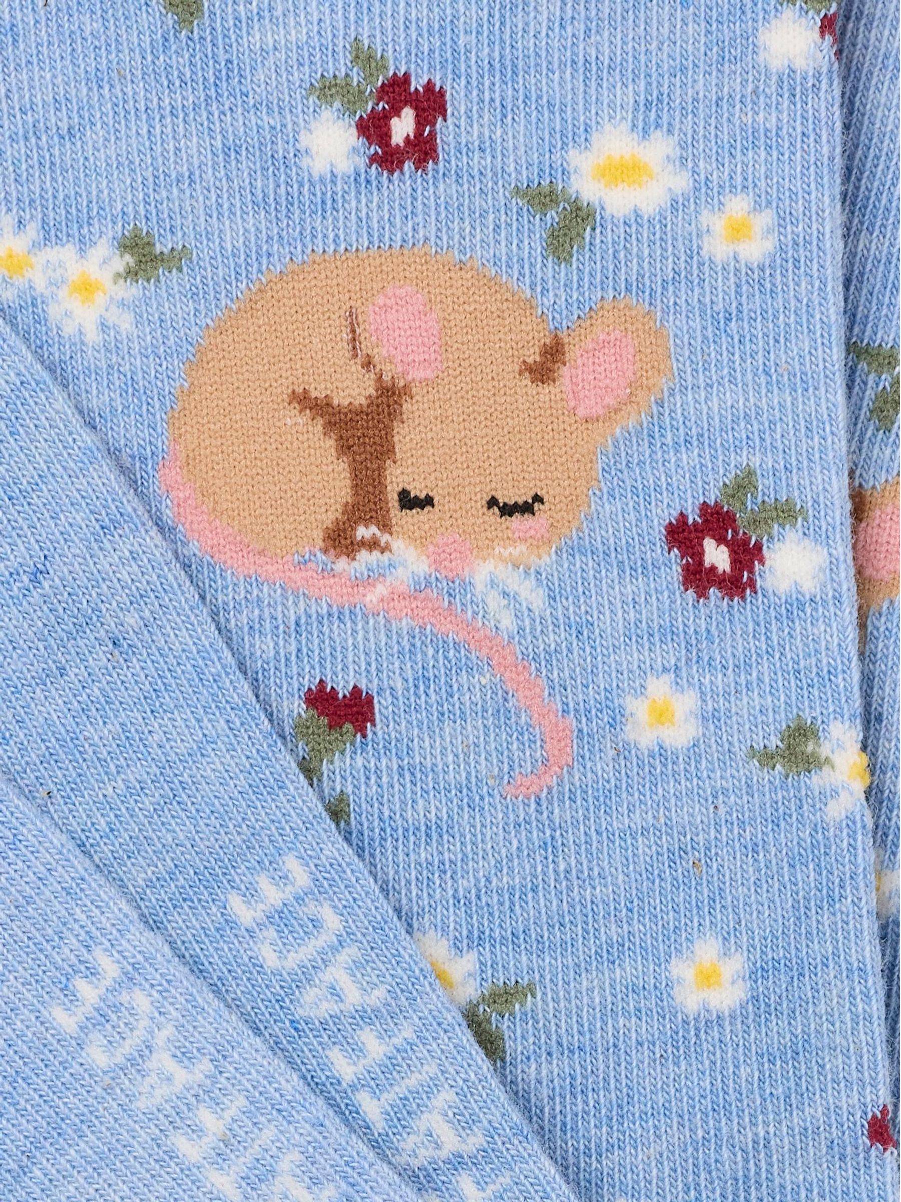Blue Mouse Socks - Image 2 of 2