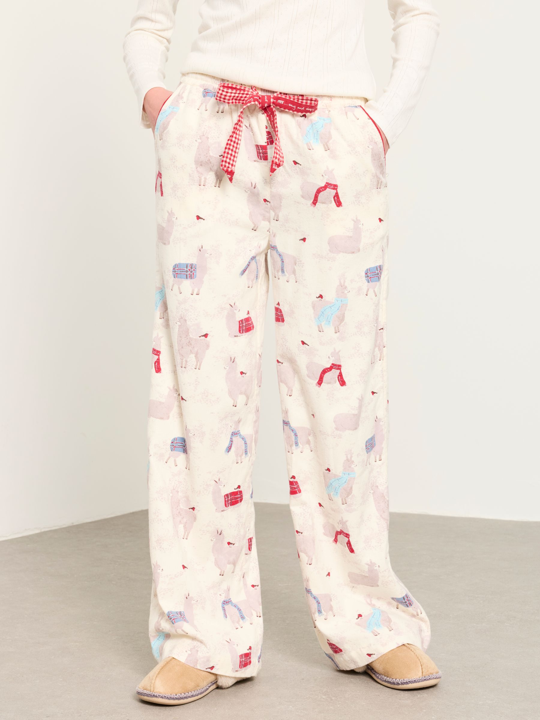 Lola Ivory Wide Leg Pant - Image 1 of 7 Lola Ivory Wide Leg Pant - Image 1 of 7