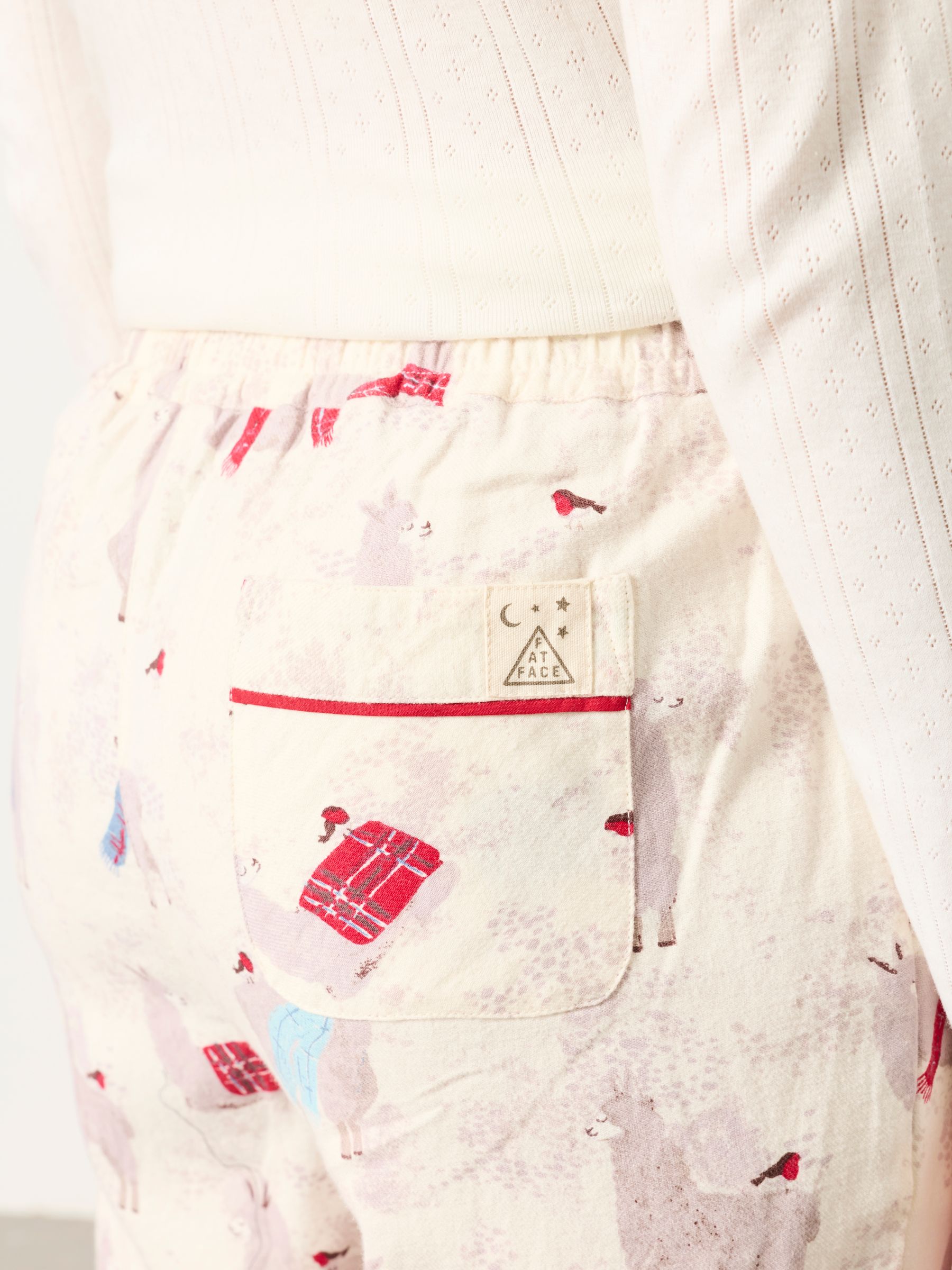 Lola Ivory Wide Leg Pant - Image 5 of 7