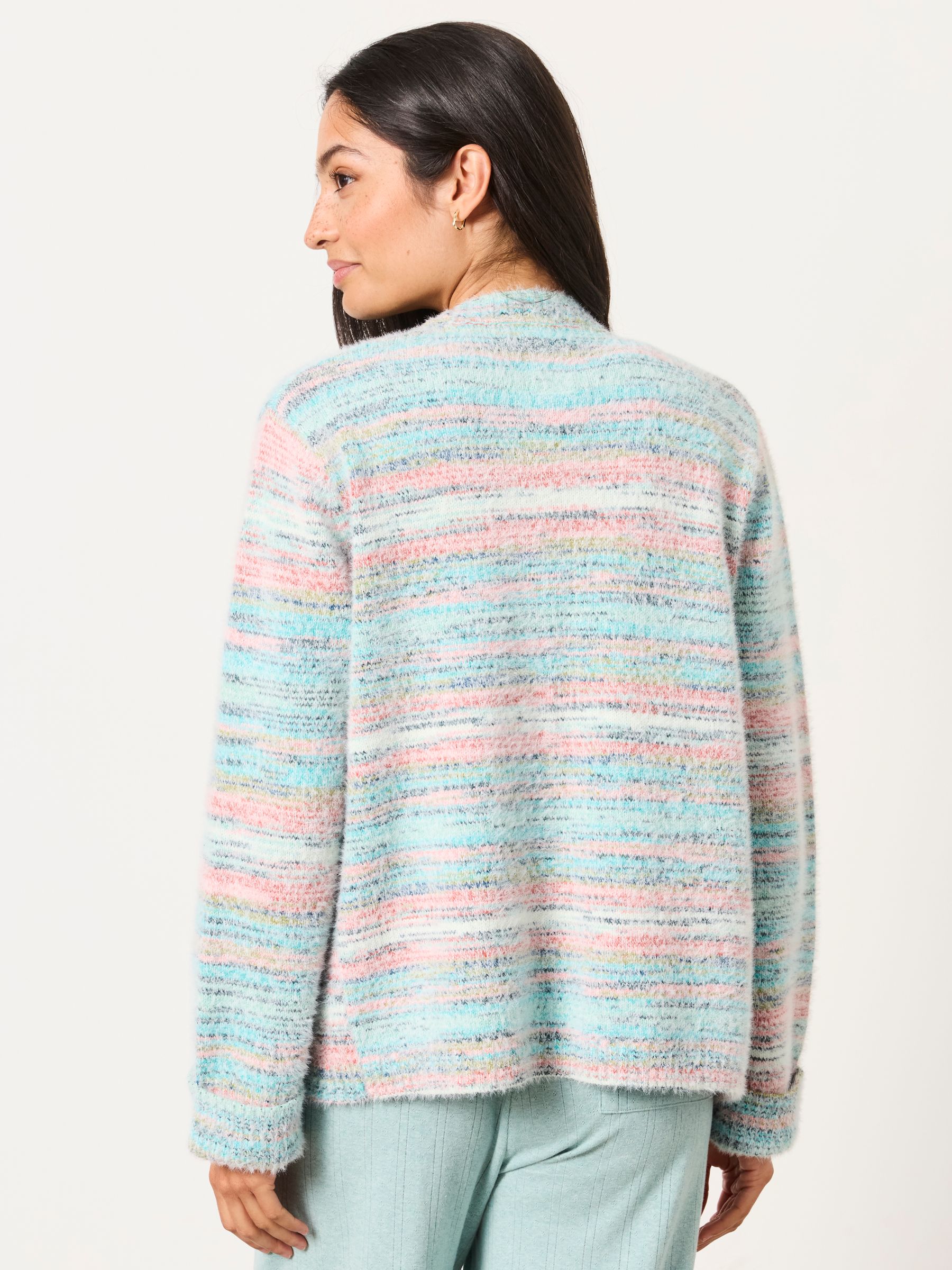 Multi Space Dye Edge to Edge Cardigan - Image 2 of 5