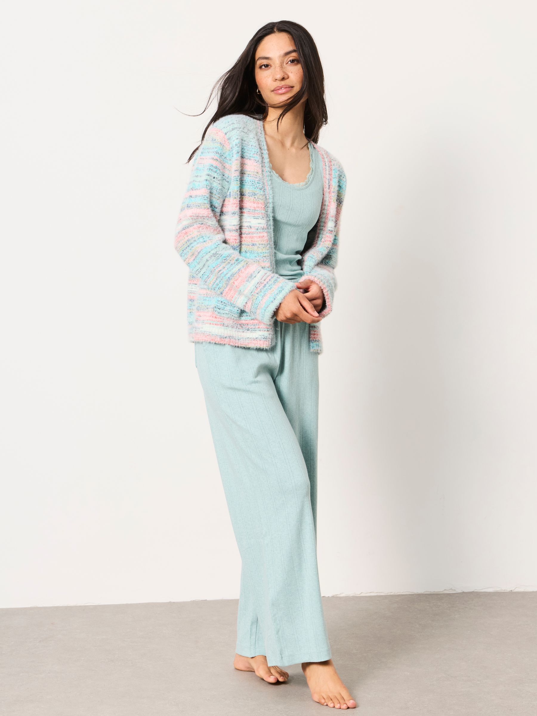 Multi Space Dye Edge to Edge Cardigan - Image 3 of 5