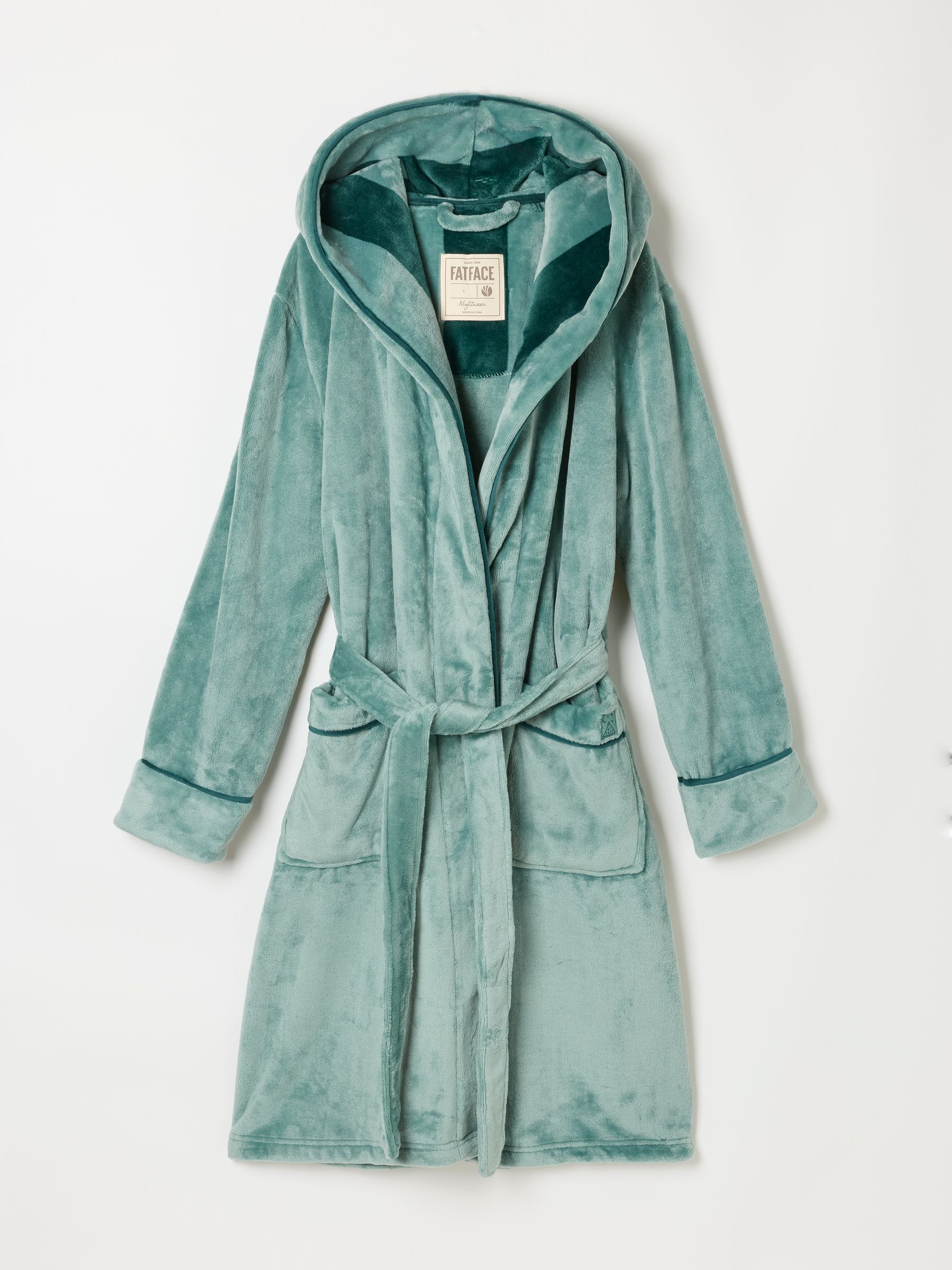 Light Green Soft Dressing Gown - Image 6 of 7
