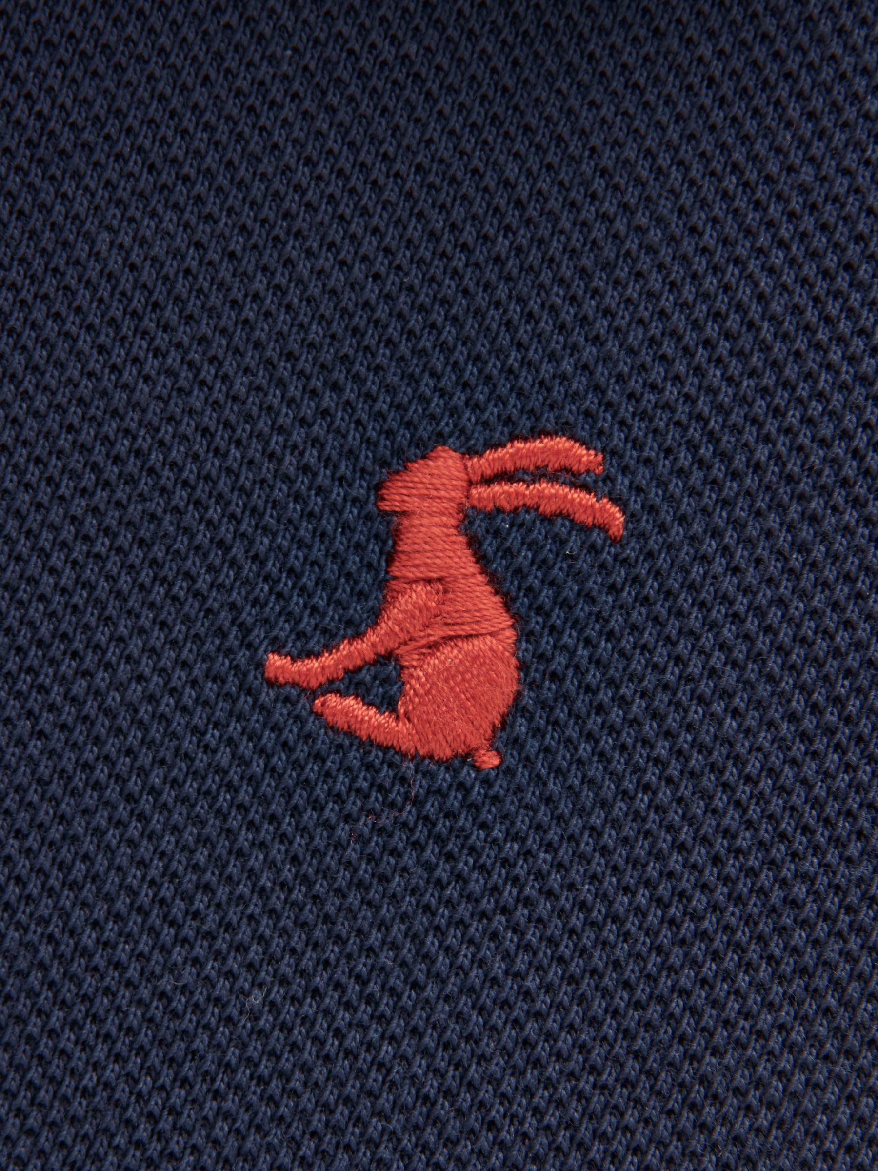 Boys' Woody Navy Short Sleeve Cotton Polo Shirt - Image 3 of 5