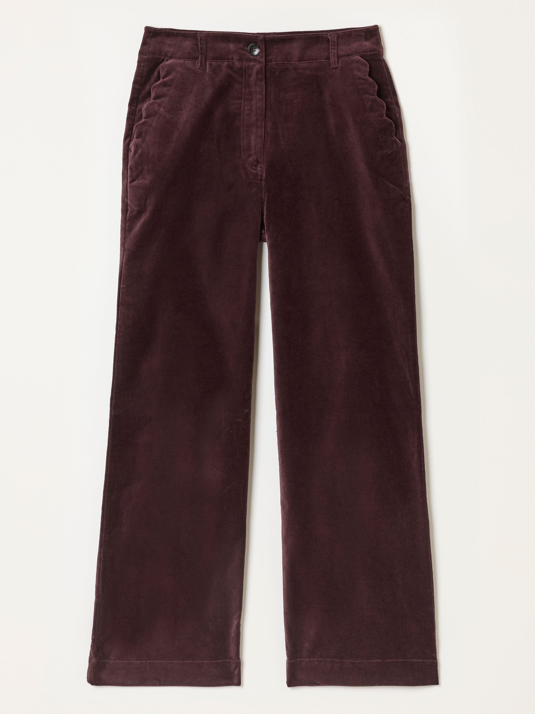Hove Brown Velvet Wide leg Trousers - Image 6 of 6 Hove Brown Velvet Wide leg Trousers - Image 6 of 6