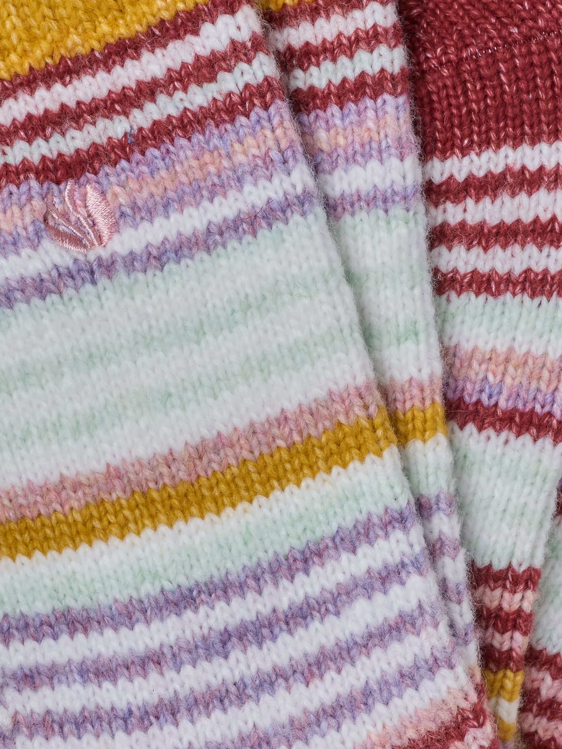 Super Soft Stripe Socks in Yellow - Image 2 of 2