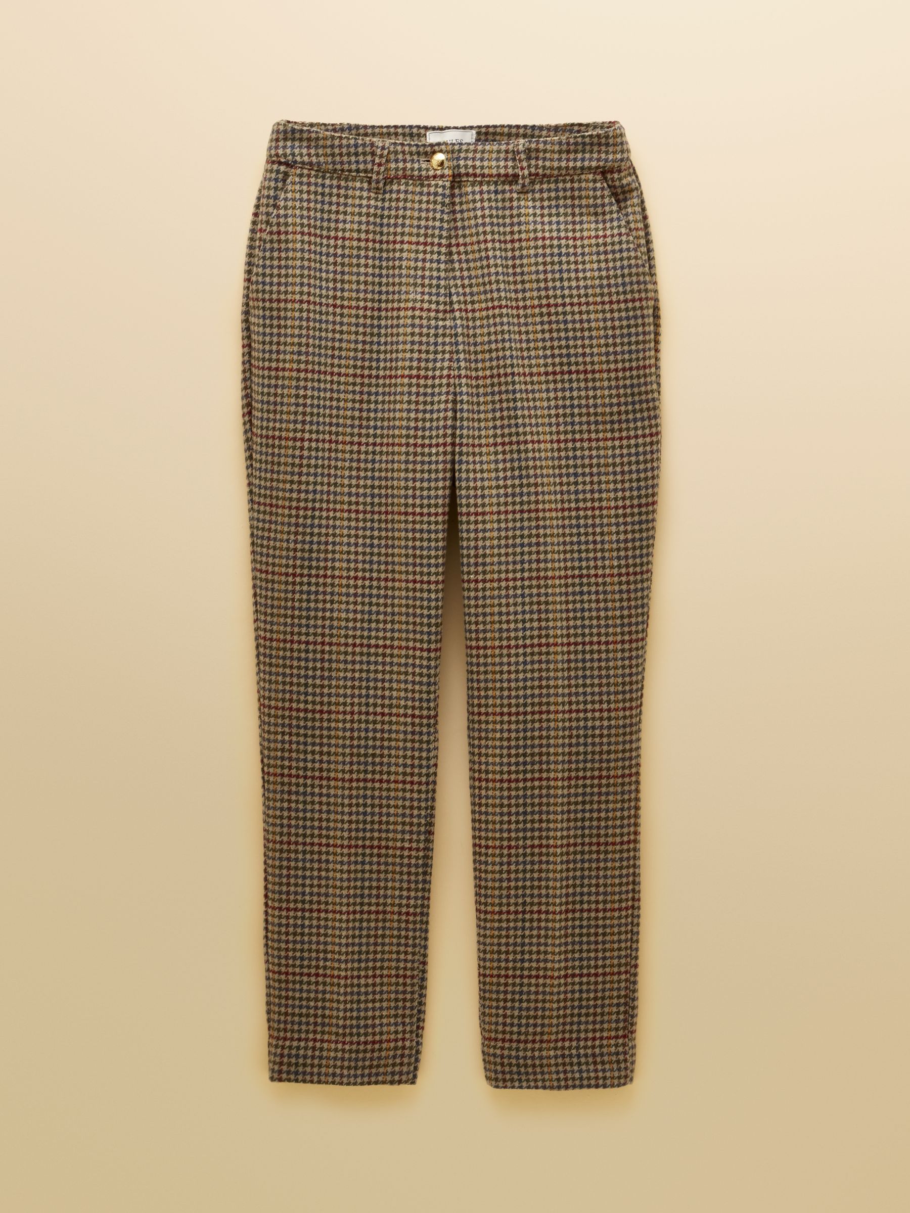 Cora Tapered Leg Elton Tweed Brown Trouser - Image 8 of 8 Cora Tapered Leg Elton Tweed Brown Trouser - Image 8 of 8