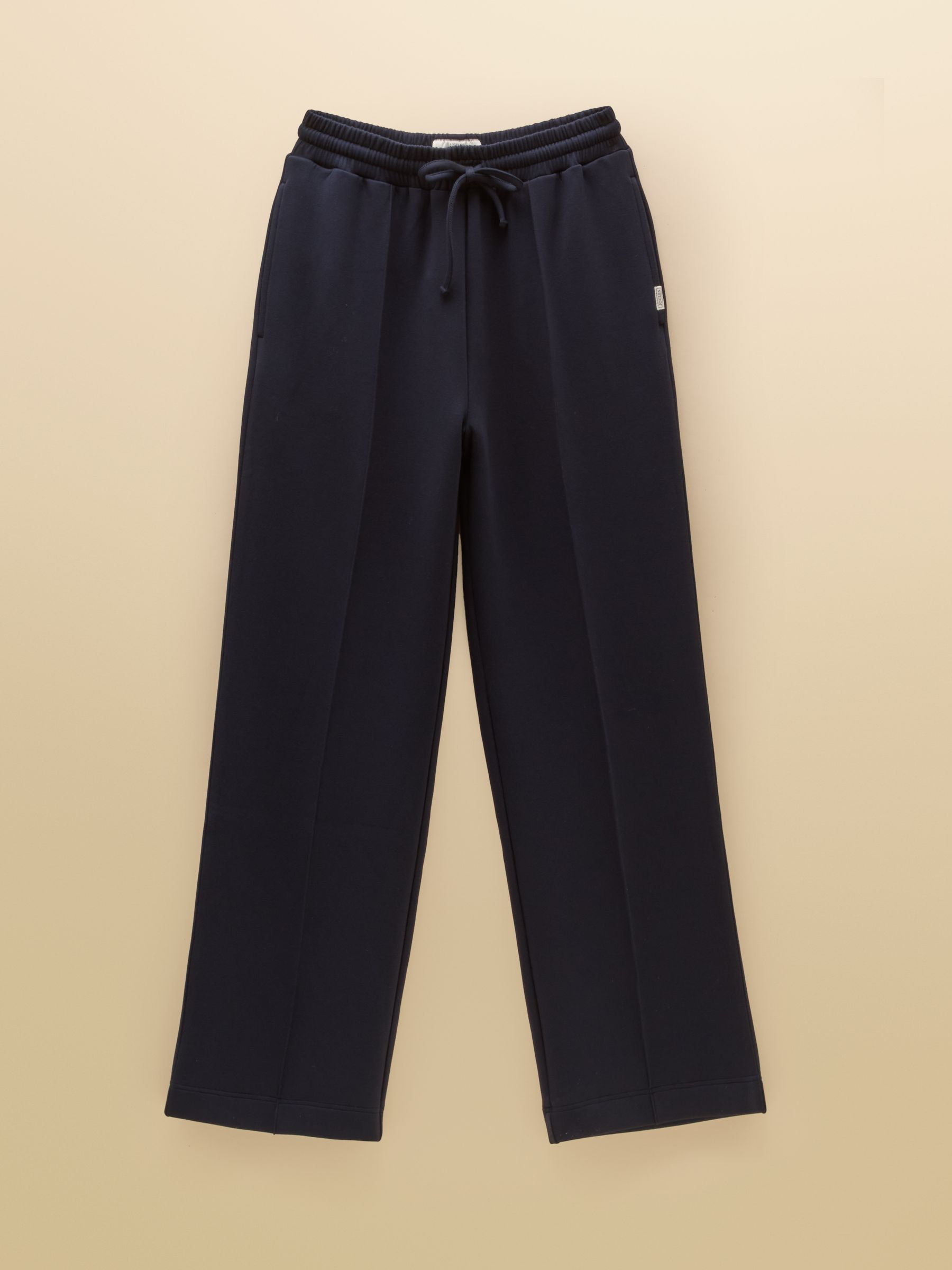 Navy Pull On Smart Wide Leg Joggers - Image 7 of 7