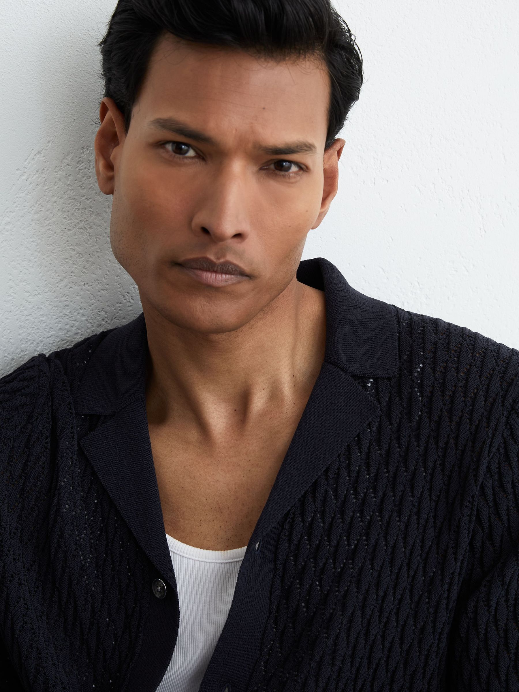 Shirt in Navy - Image 3 of 6