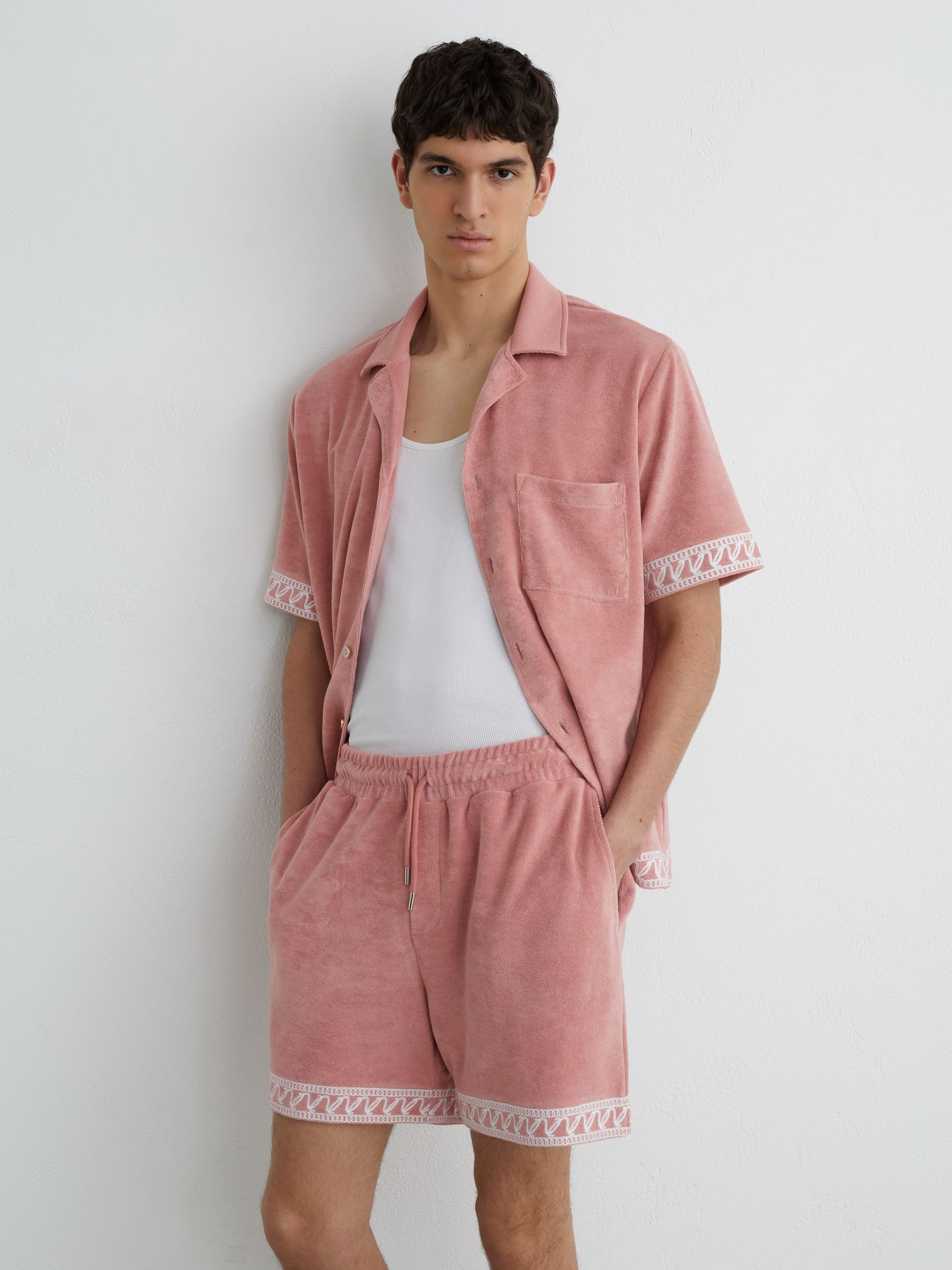 Shorts in Soft Pink - Image 1 of 7