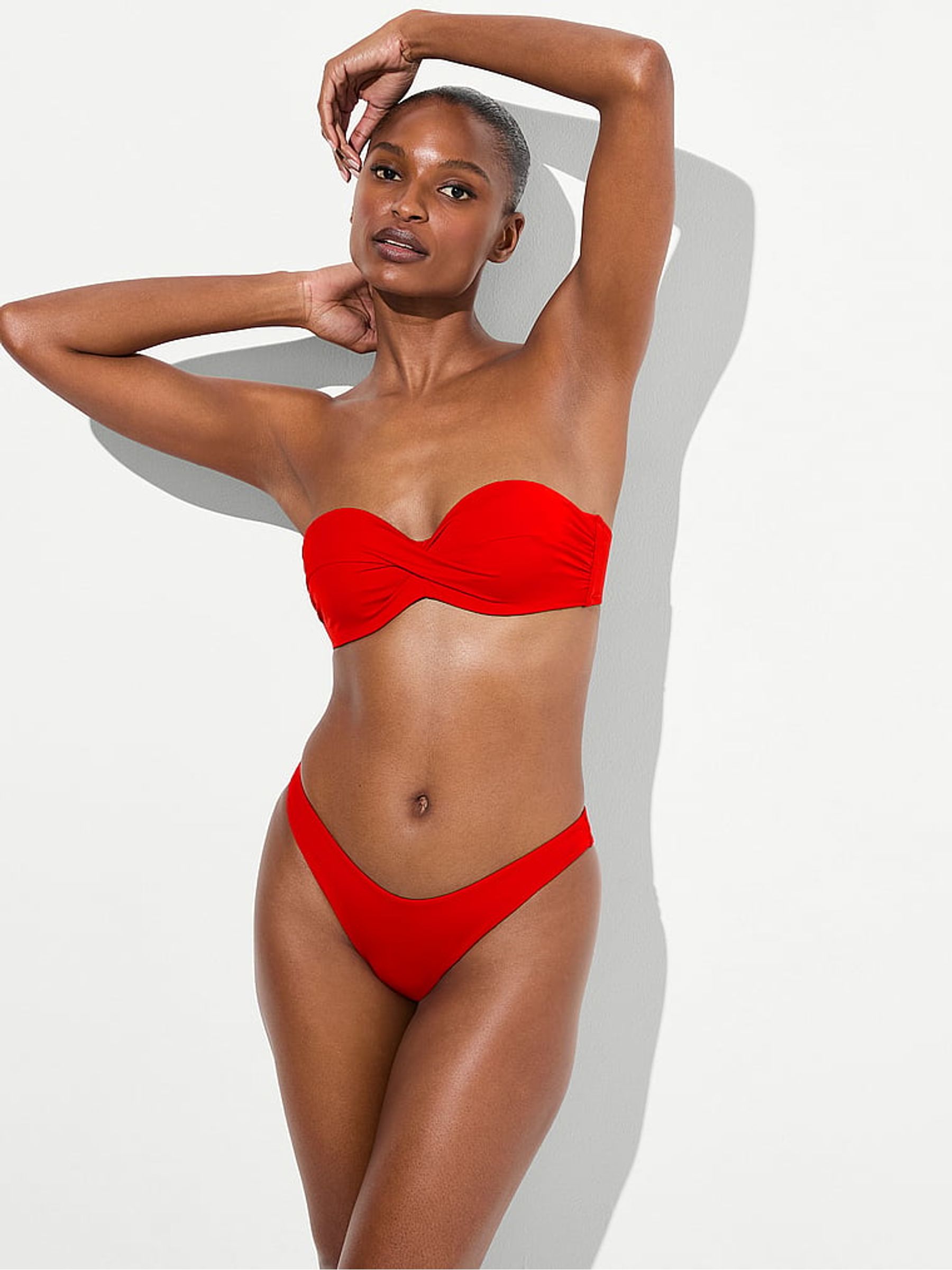 Red Pepper Brazilian Bikini Bottoms - Image 1 of 2