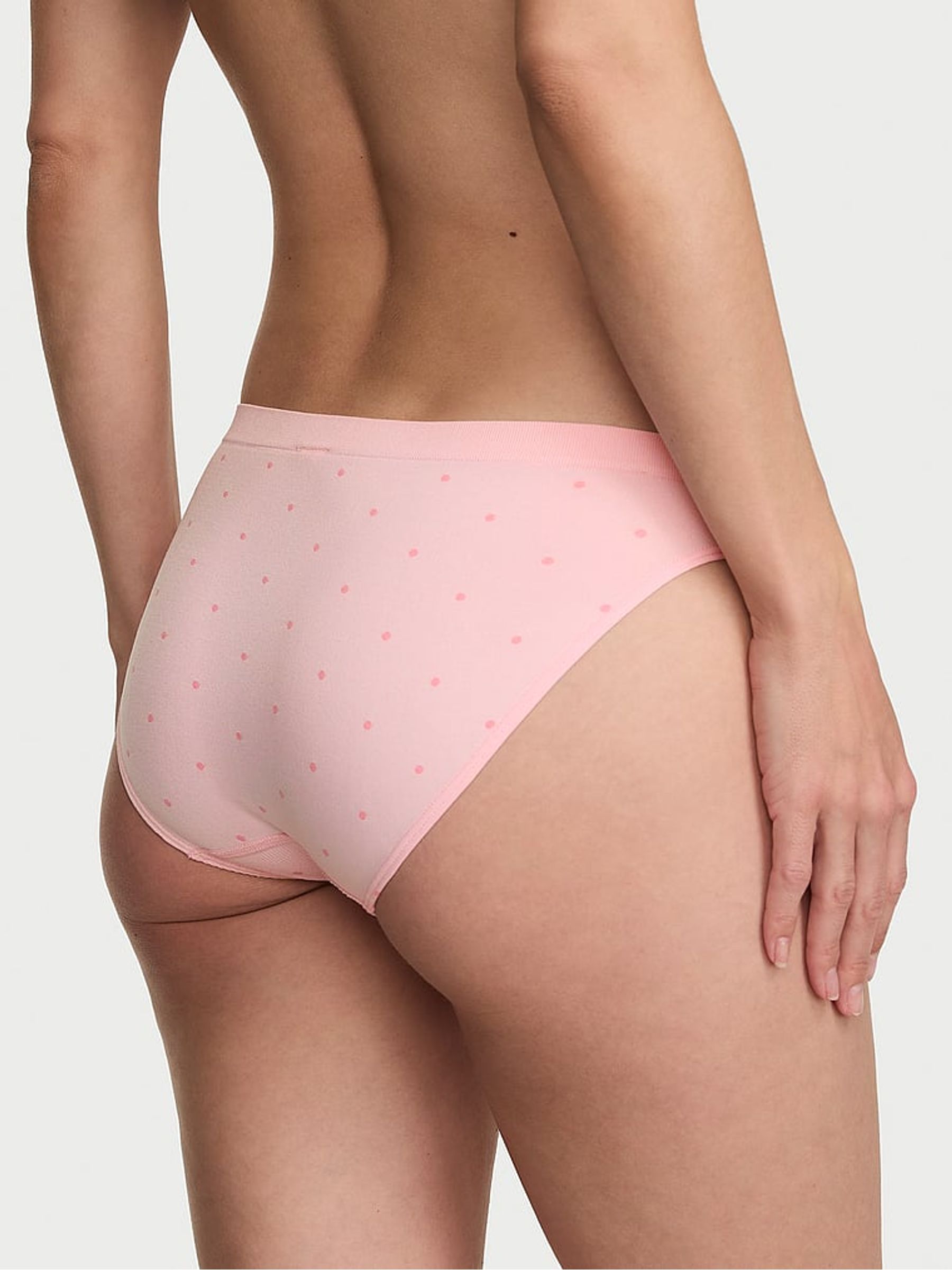 Angel Pink Polka dot Bikini Knickers - Image 2 of 2