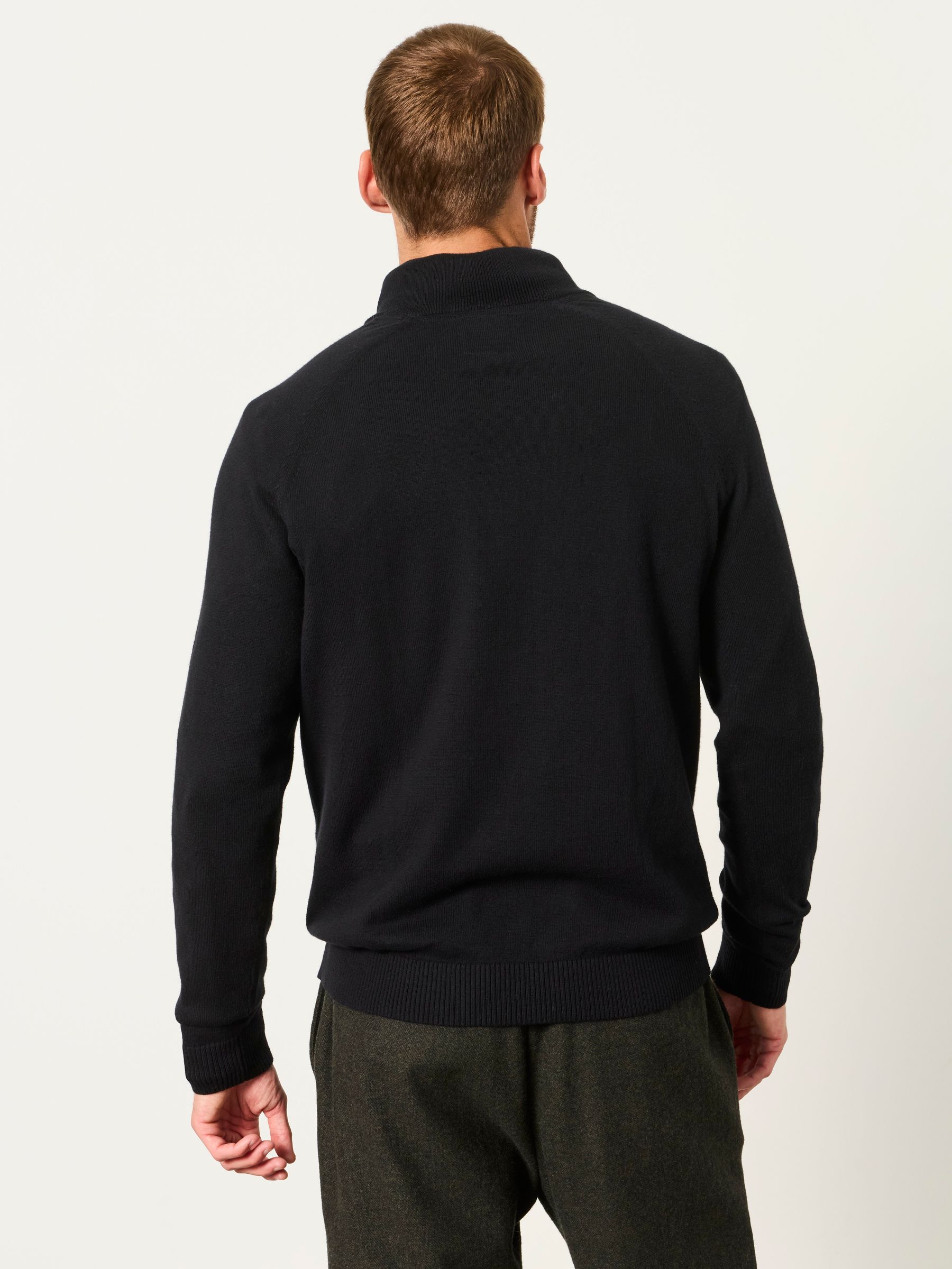Rye Black Half Neck Knitted Jumper - Image 2 of 5