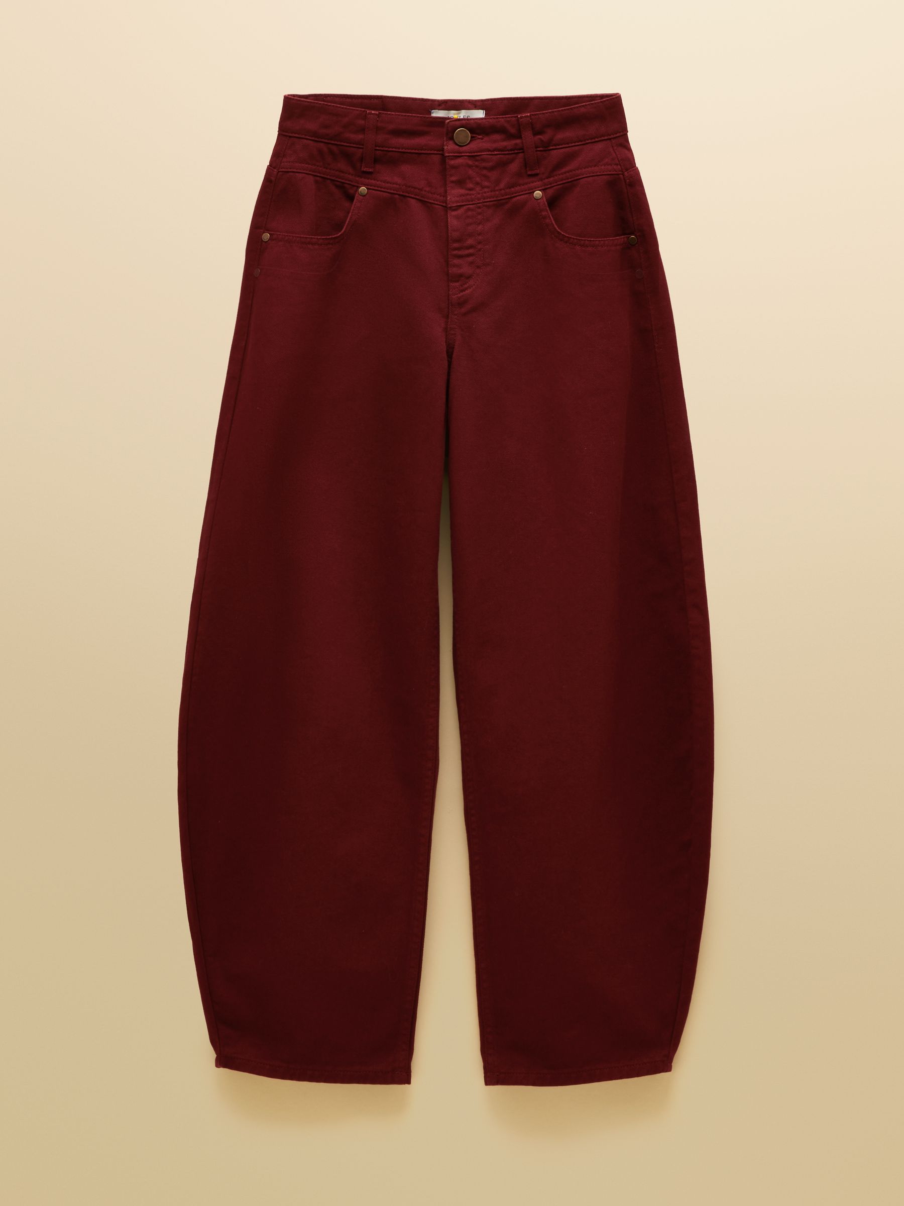 Brown Western Barrel Jean - Image 6 of 6