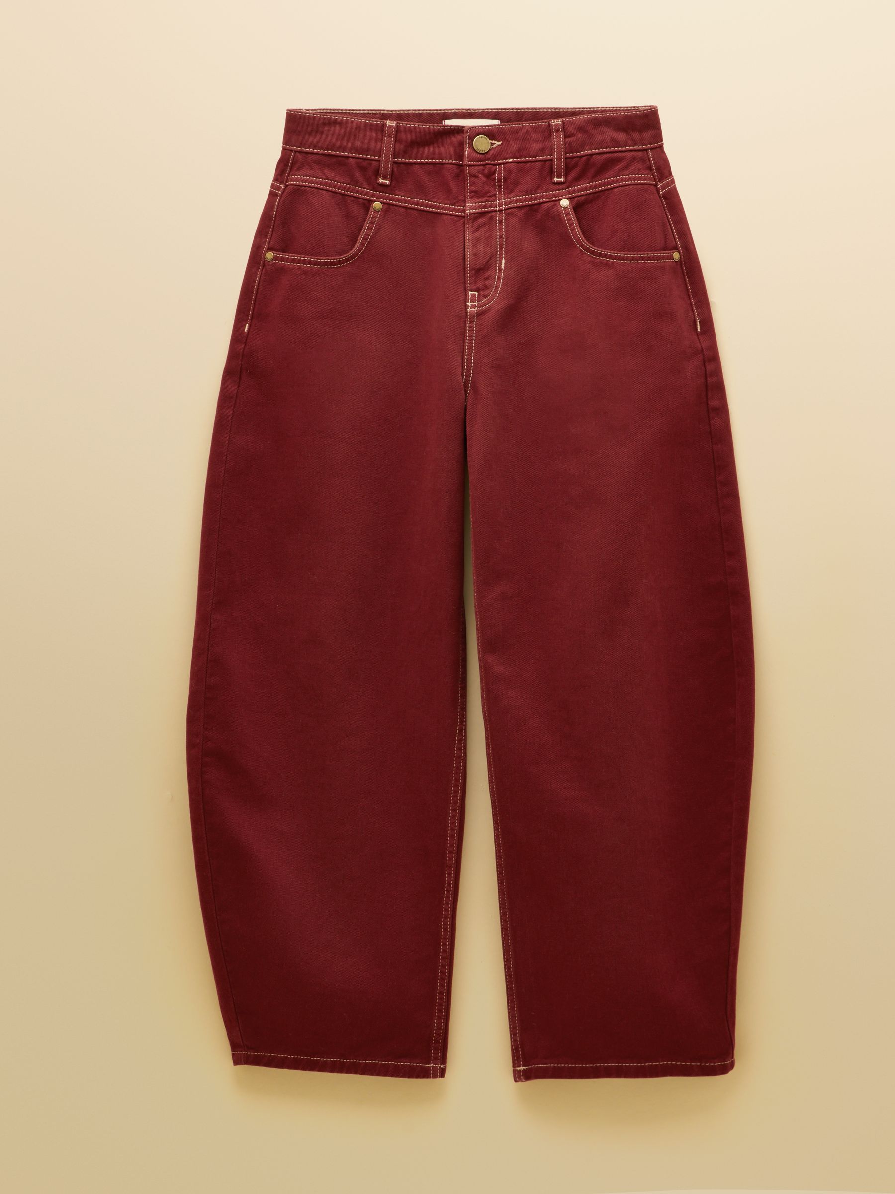 Russet Western Barrel Jean - Image 8 of 8