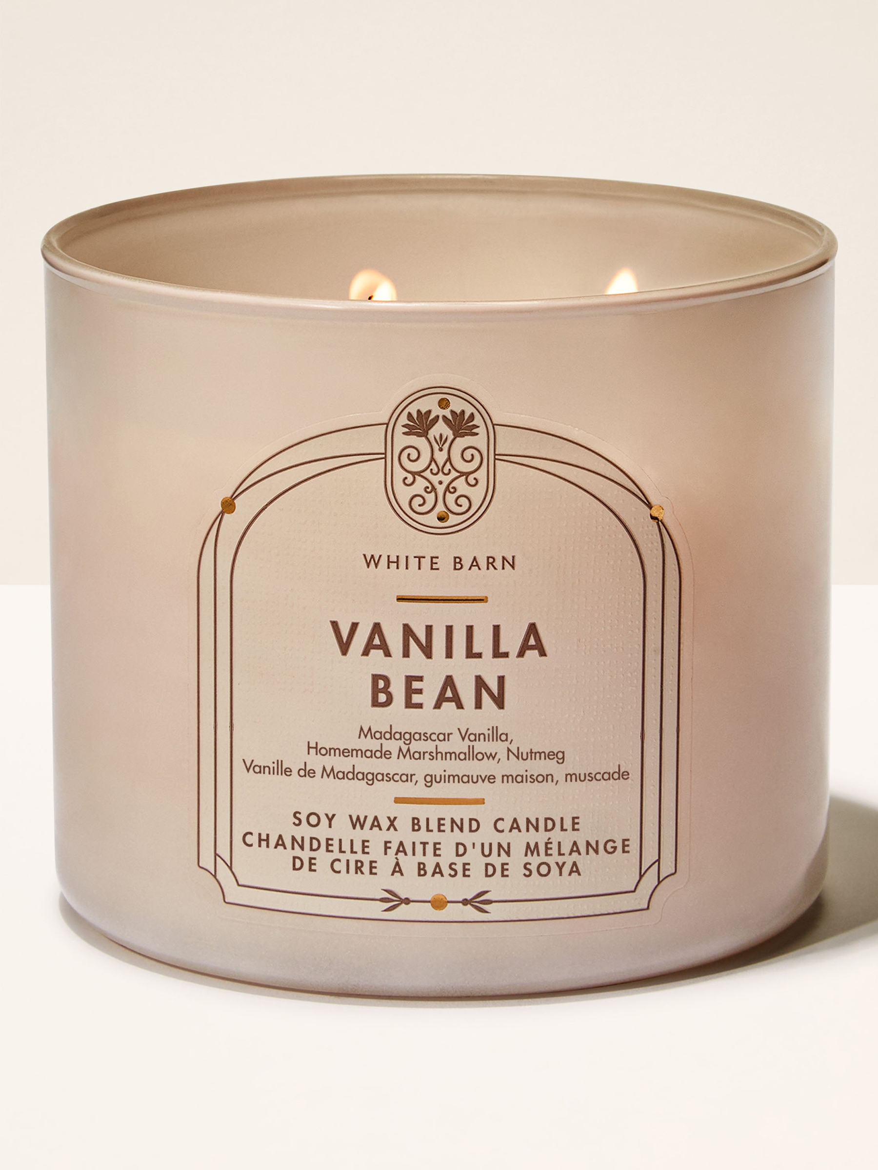 Vanilla Bean Candle 411g 3 Wick - Image 1 of 2