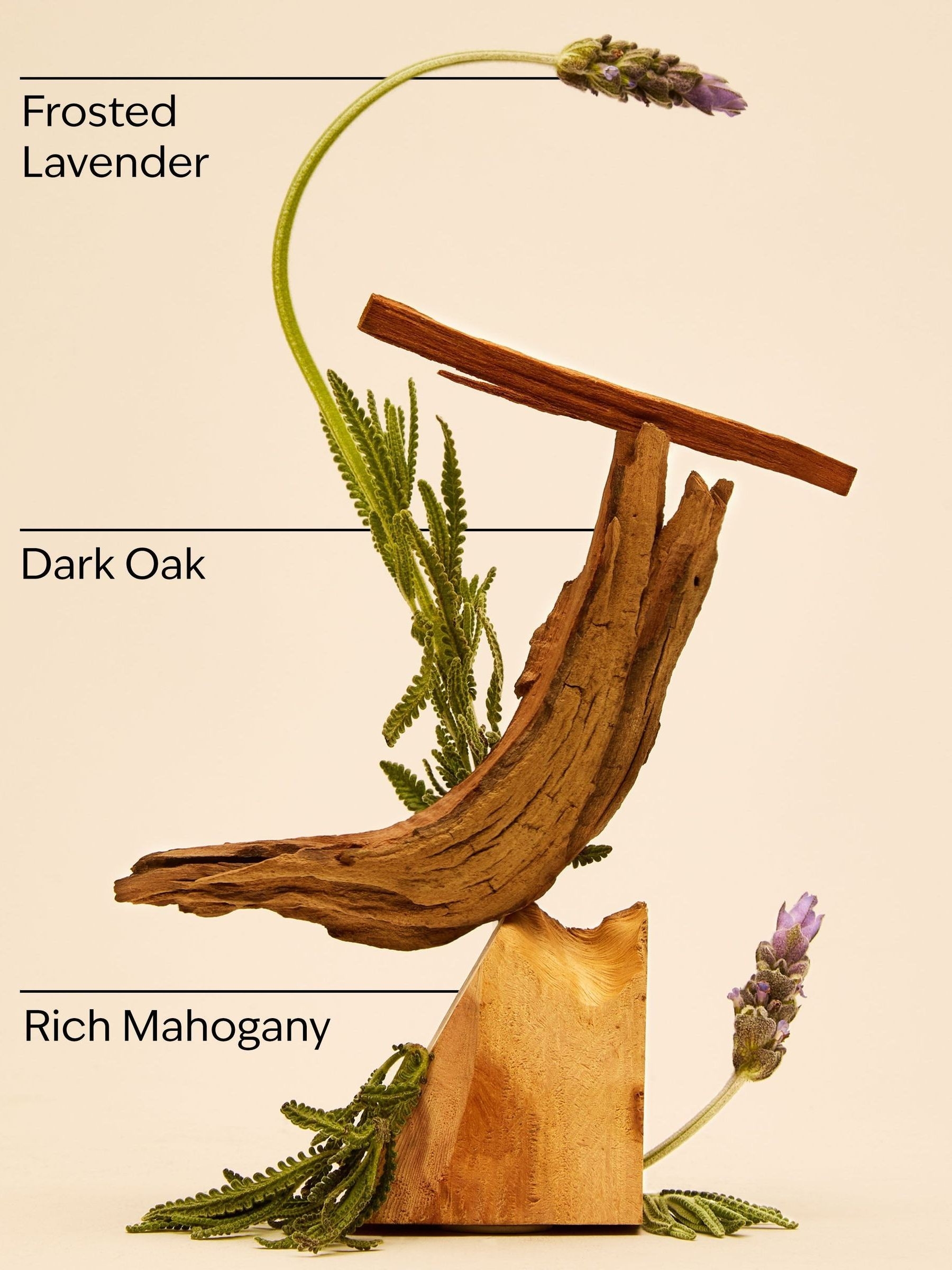 Mahogany Teakwood 3-Wick Candle 411g - Image 3 of 3