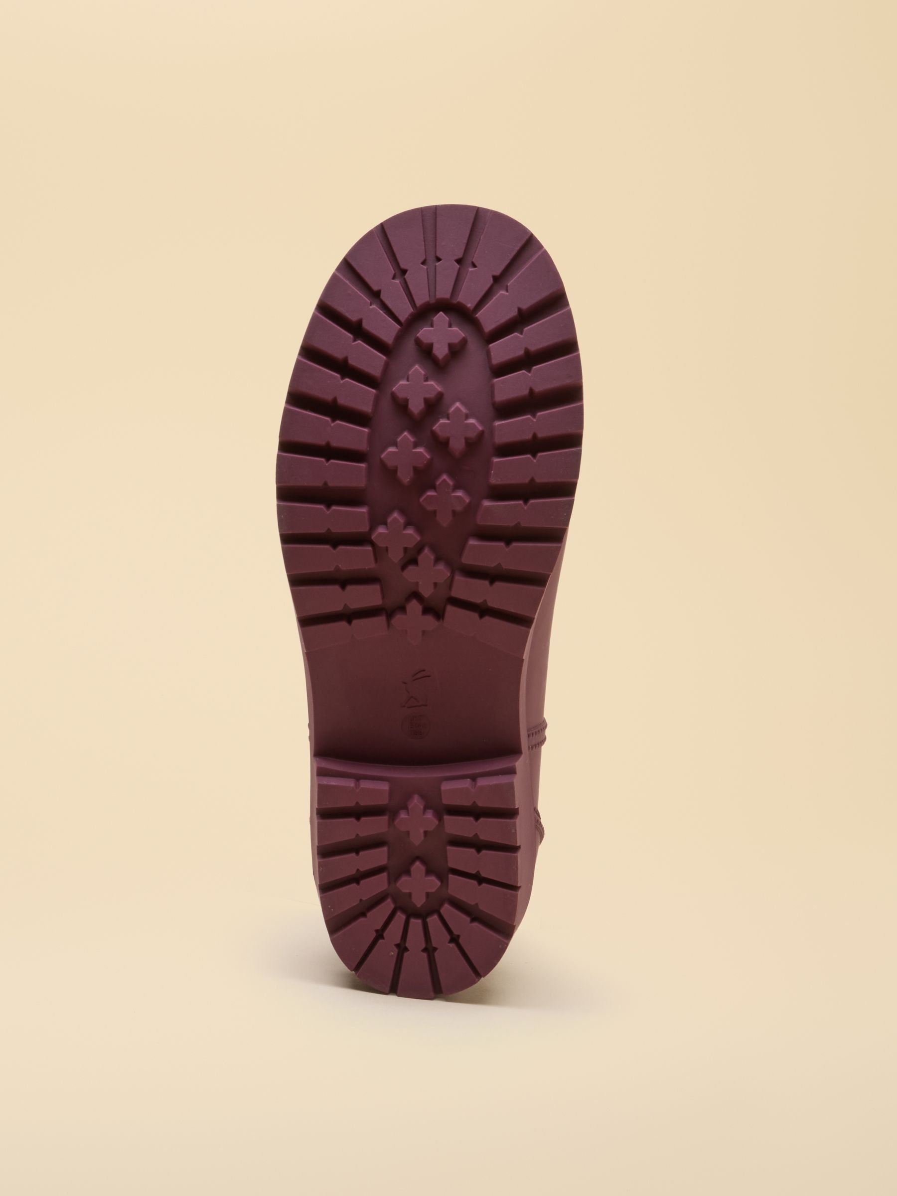 Oakfield Cherry & Chocolate Neoprene Lined Ankle Wellies - Image 4 of 6