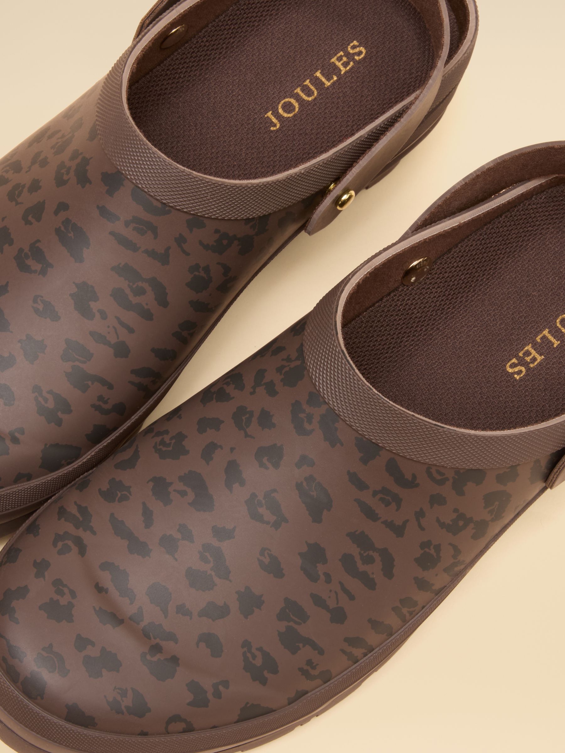 Elbridge Brown Leopard Welly Clogs - Image 6 of 6 Elbridge Brown Leopard Welly Clogs - Image 6 of 6
