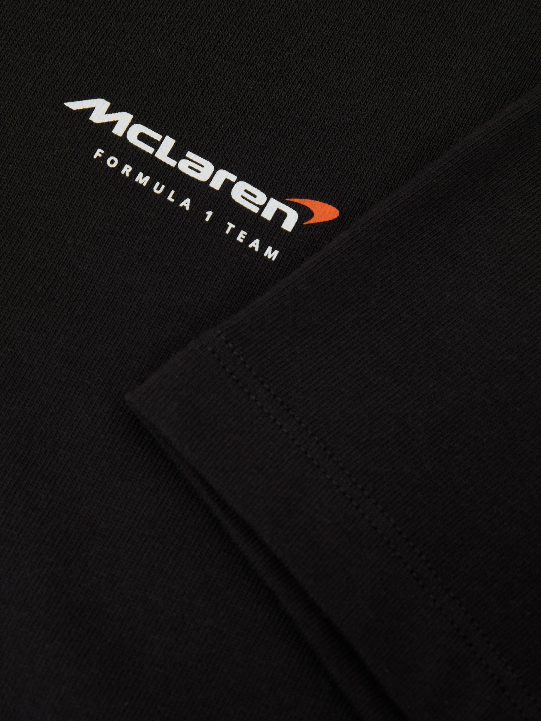 McLaren Racing Relaxed Logo T-Shirt Unisex-Fit in Black - Image 8 of 8