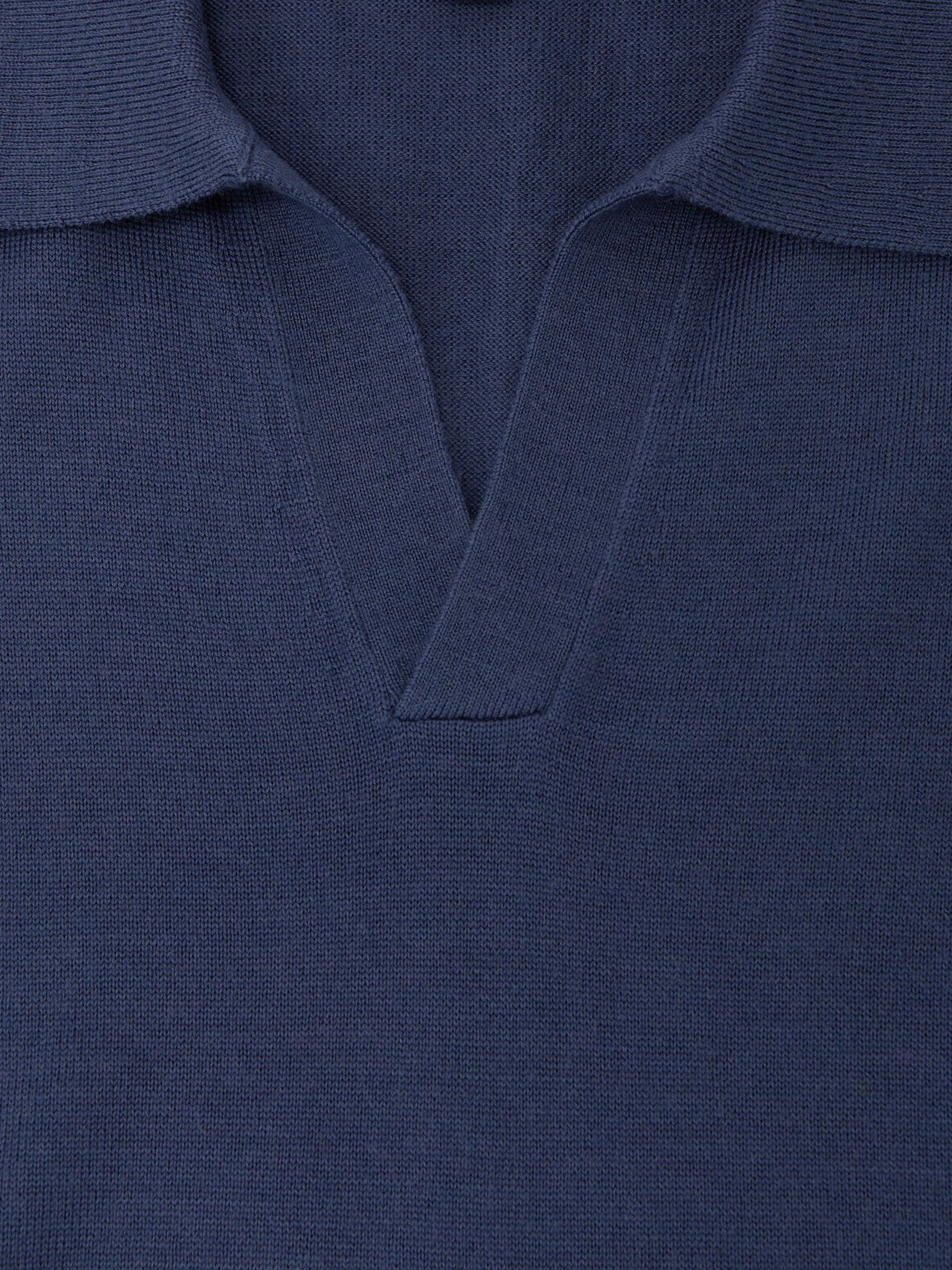 Polo Shirt in Surf Blue - image 4
