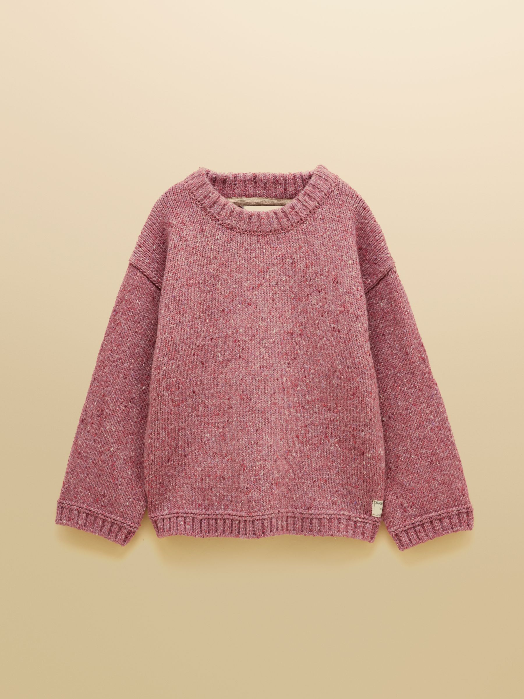 Kids' Fisherman Pink Rib Jumper - Image 1 of 4