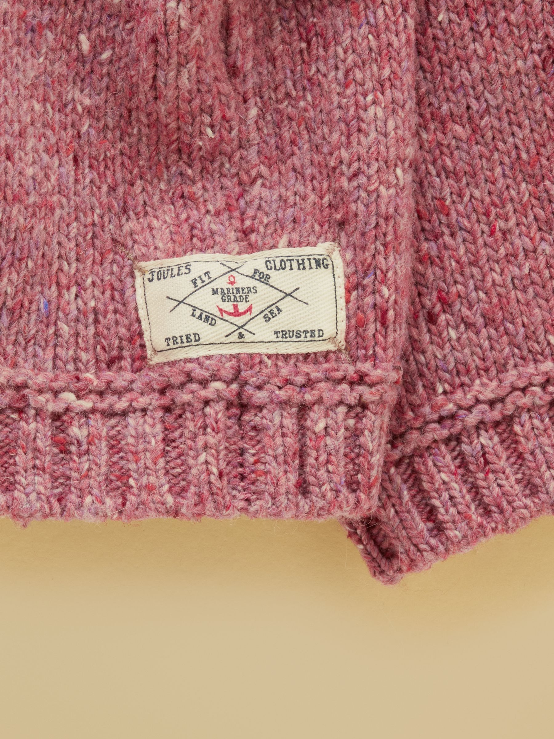 Kids' Fisherman Pink Rib Jumper - Image 3 of 4