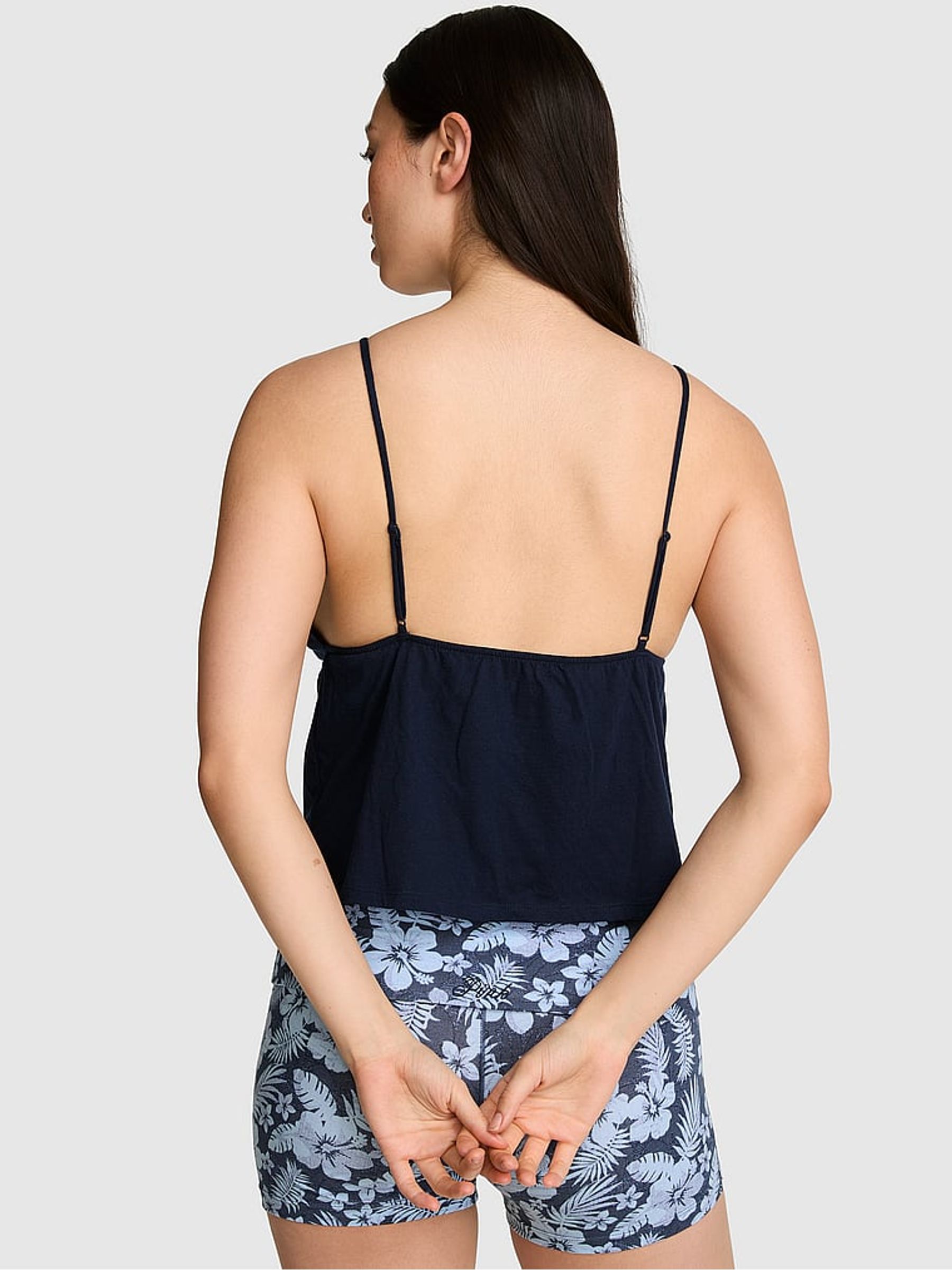 Noir Navy Blue Babydoll Cami Top - Image 2 of 2