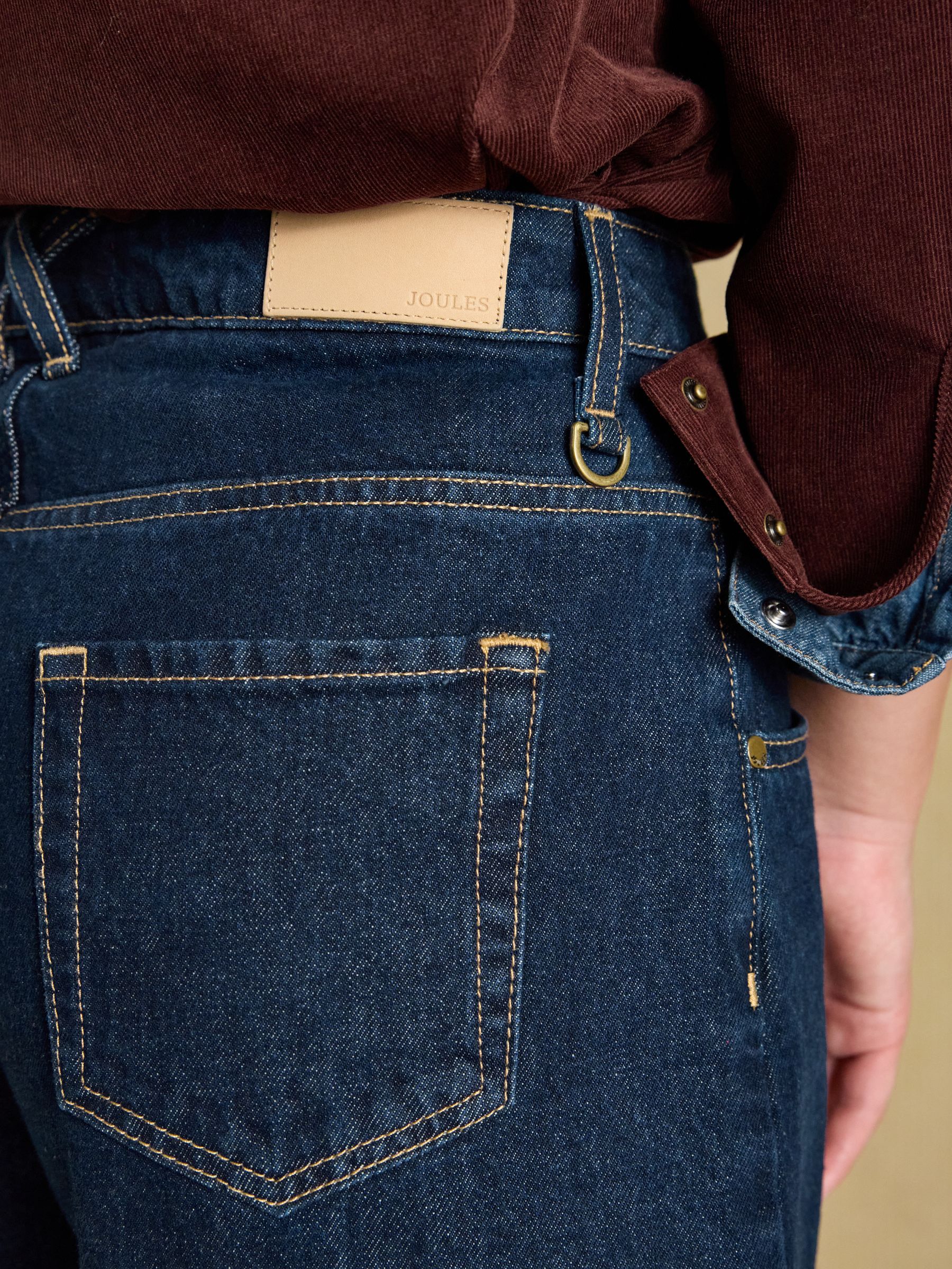 Dark Blue Western Barrel Jean - Image 6 of 7