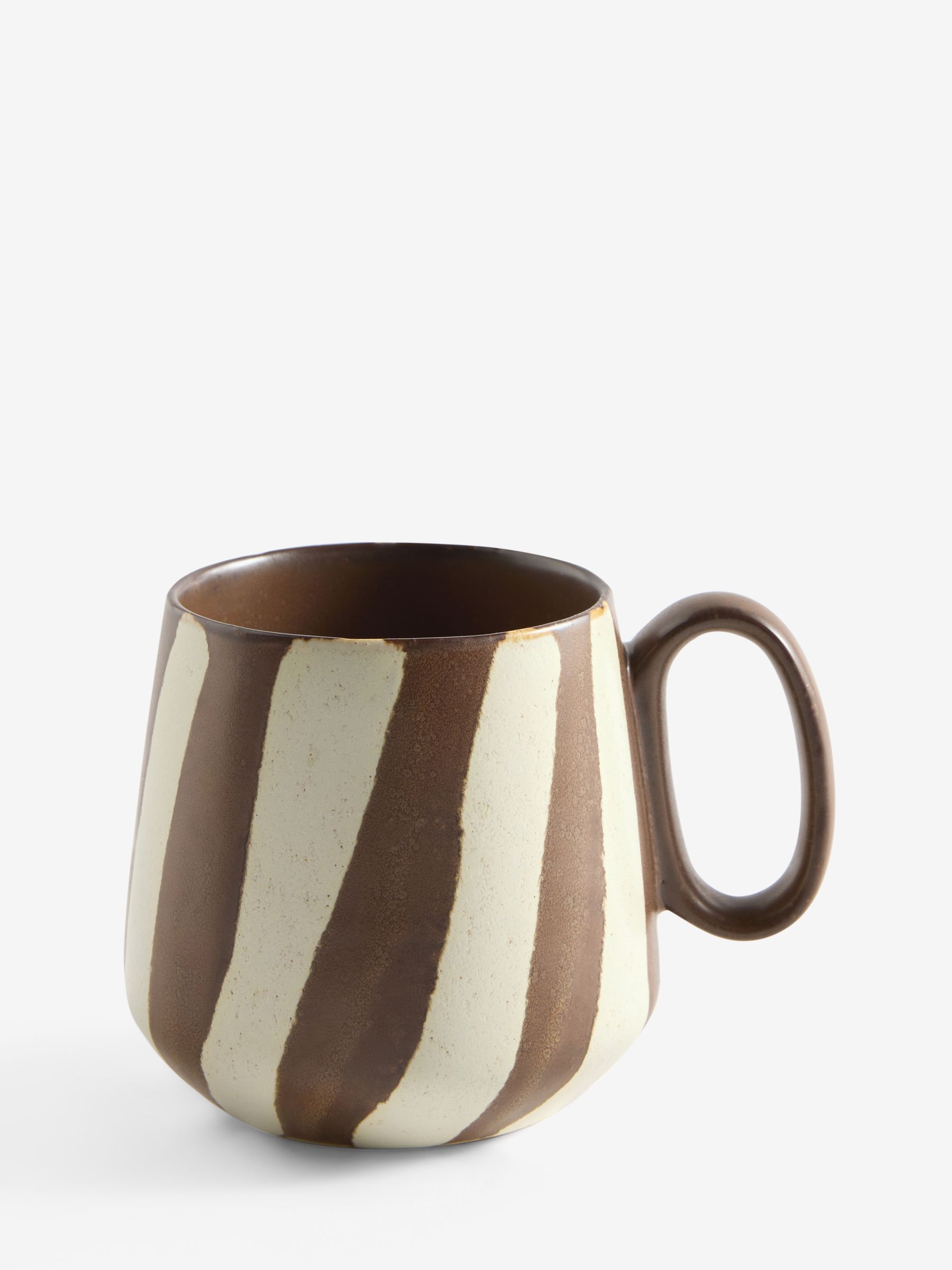 Set of 4 Mafalda Mugs in Brown - Image 4 of 4