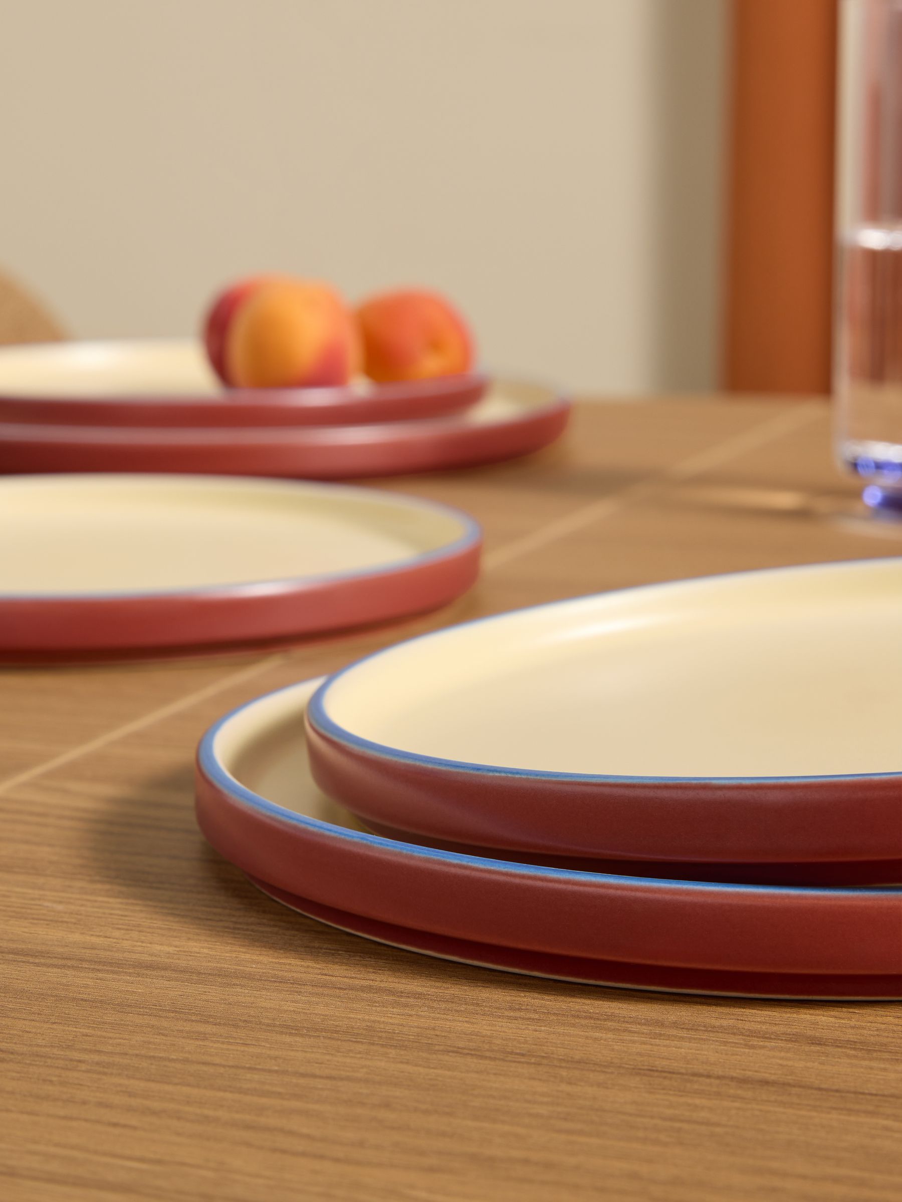 Set of 4 Allesio Side Plates in Brown - Image 2 of 3