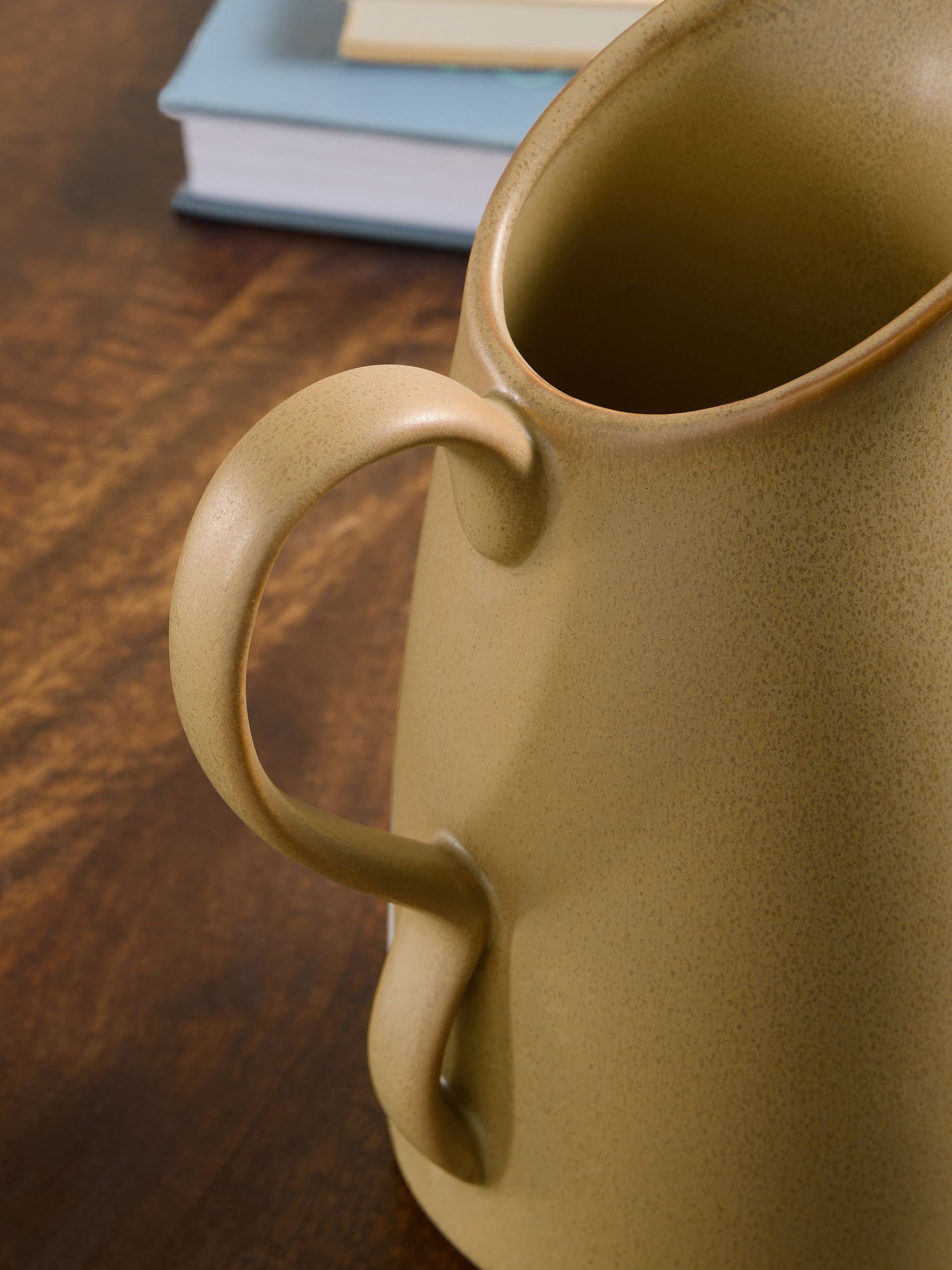 Dinis Pitcher Jug in Yellow - Image 2 of 5
